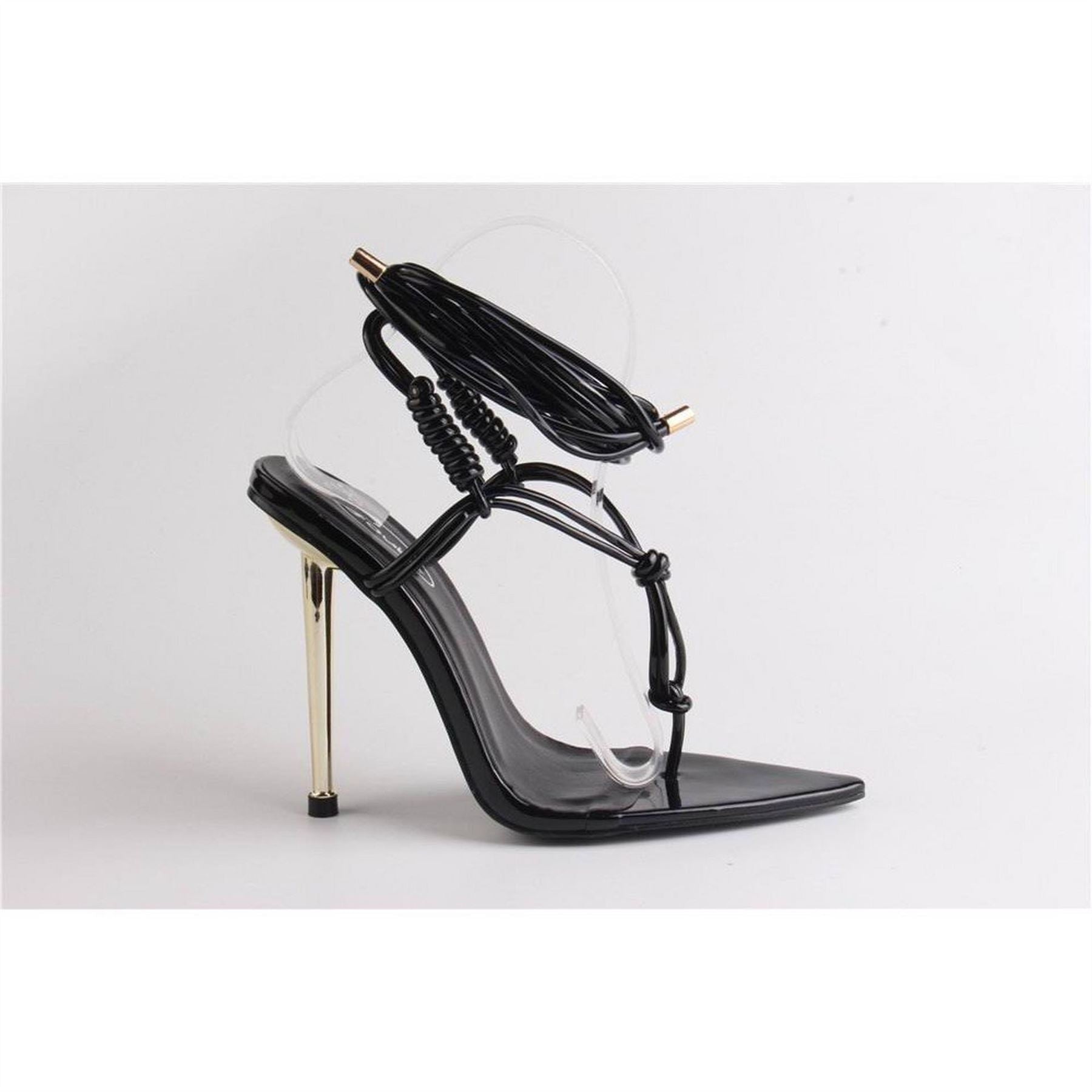 No Doubt Double Strap Gladiator High Heel Sandals