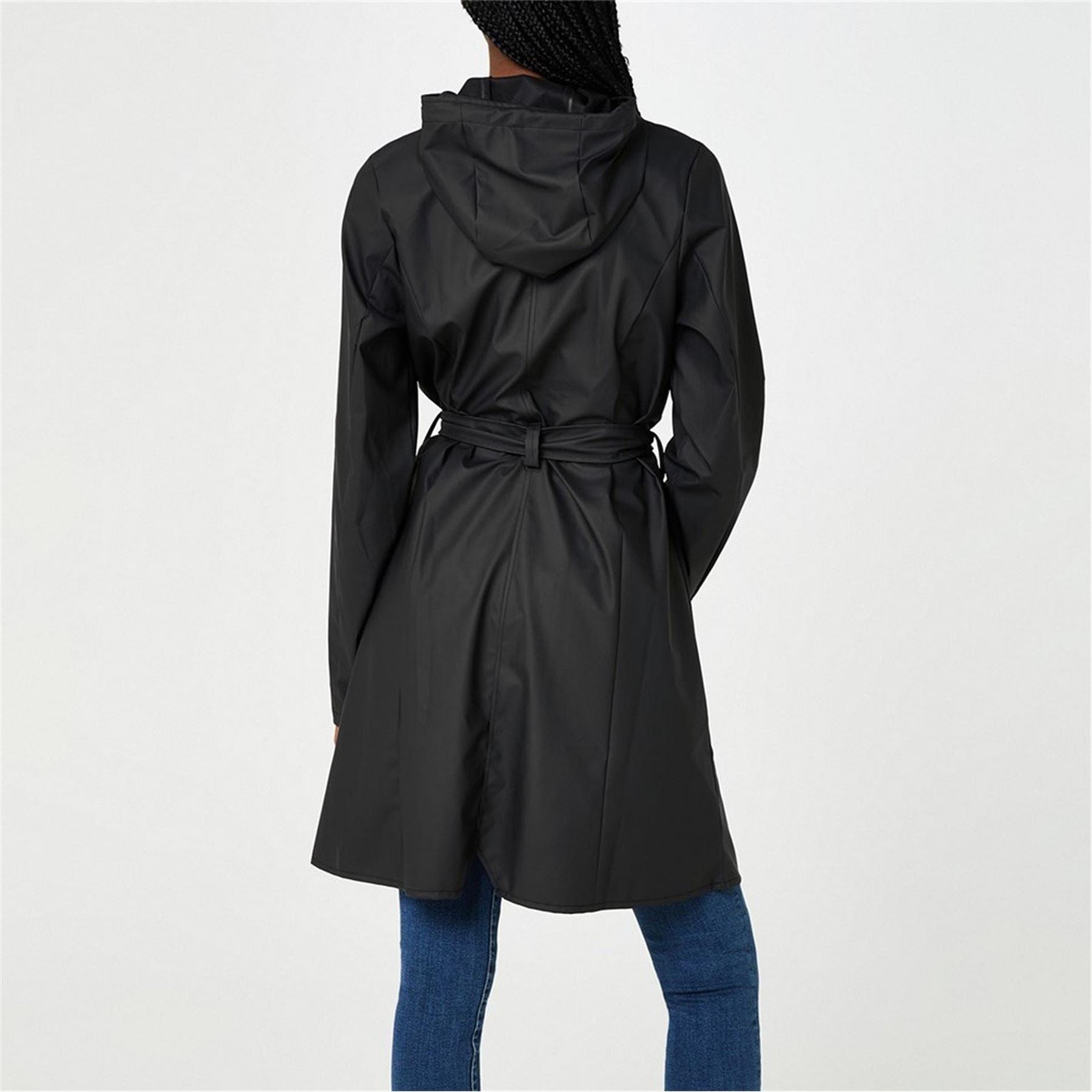 Rains Curve Belted Rain Coat