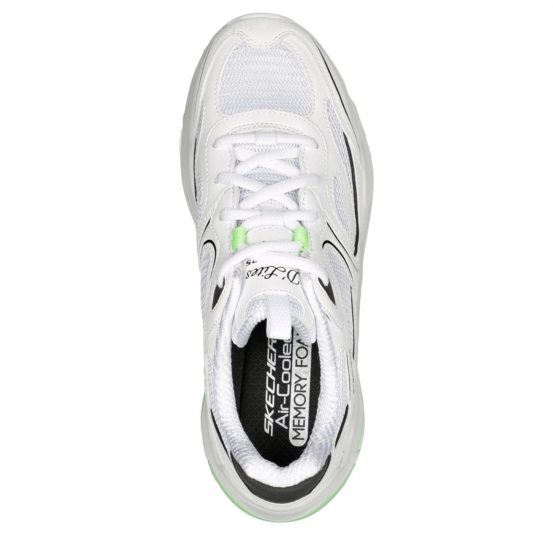 Skechers D'Lux Hyperburst Lace-Up Abstract Sneakers