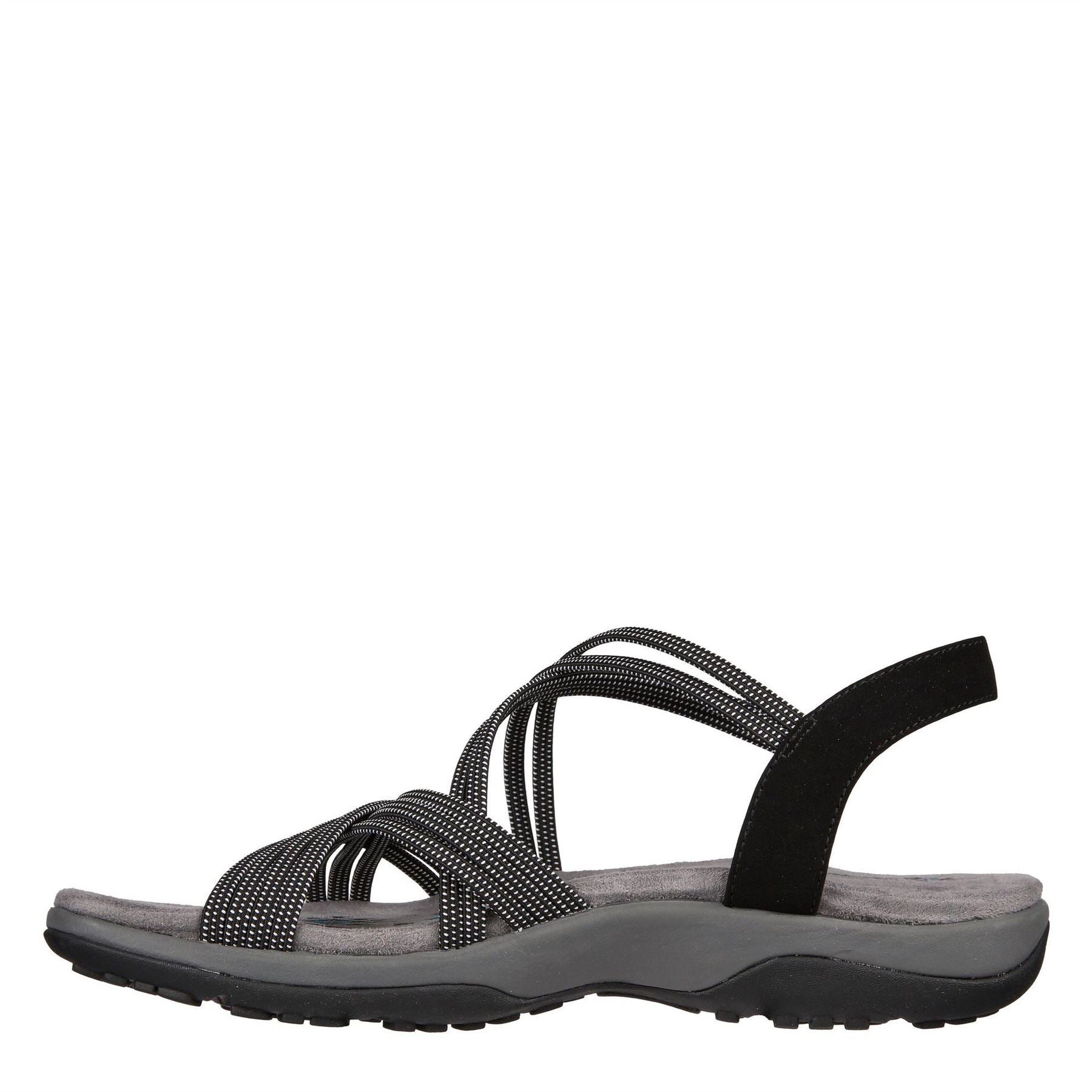 Skechers Womens Reggae Slim   Turn It Up Flat Sandals