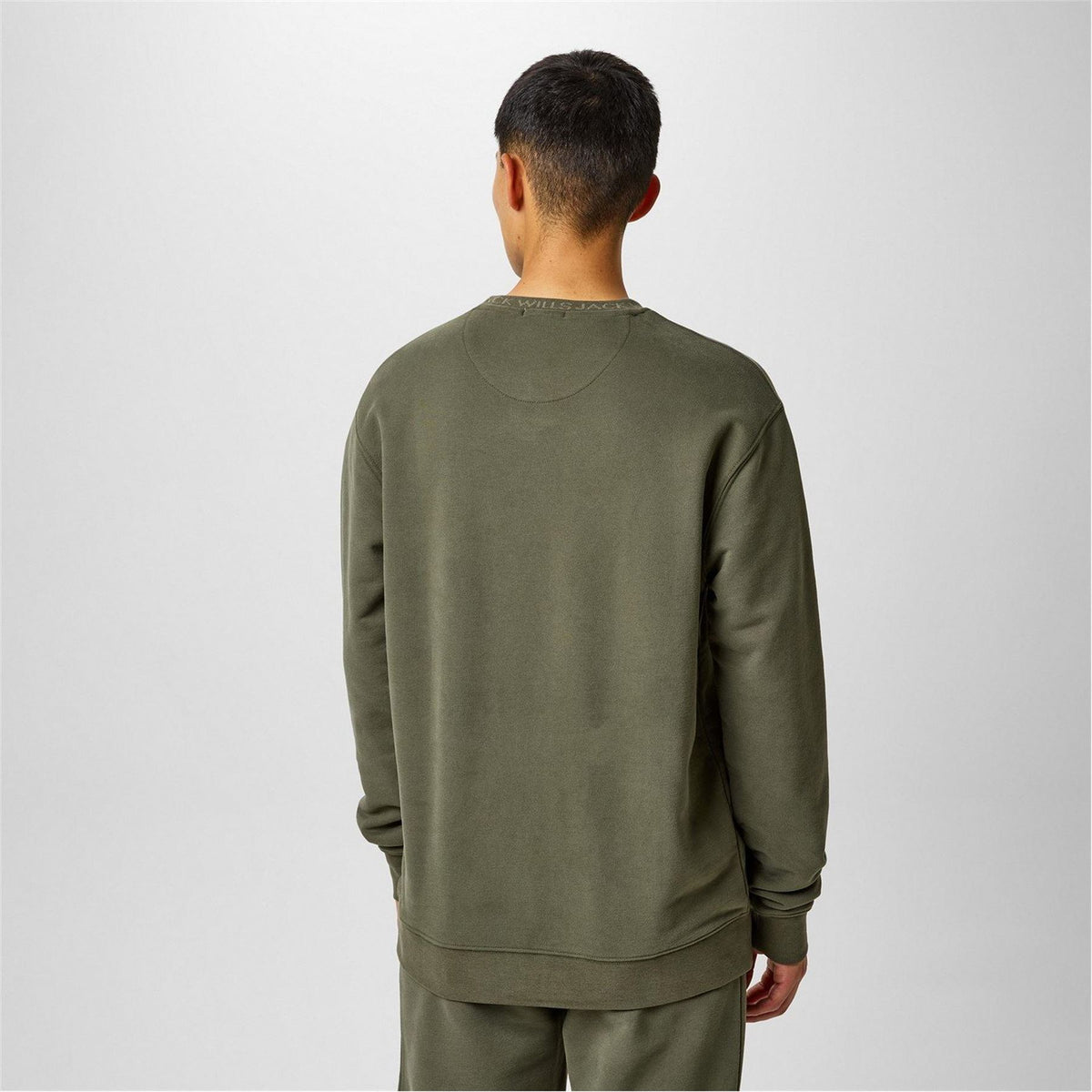 Jack Wills Mens Jacquard Crew Sweatshirt