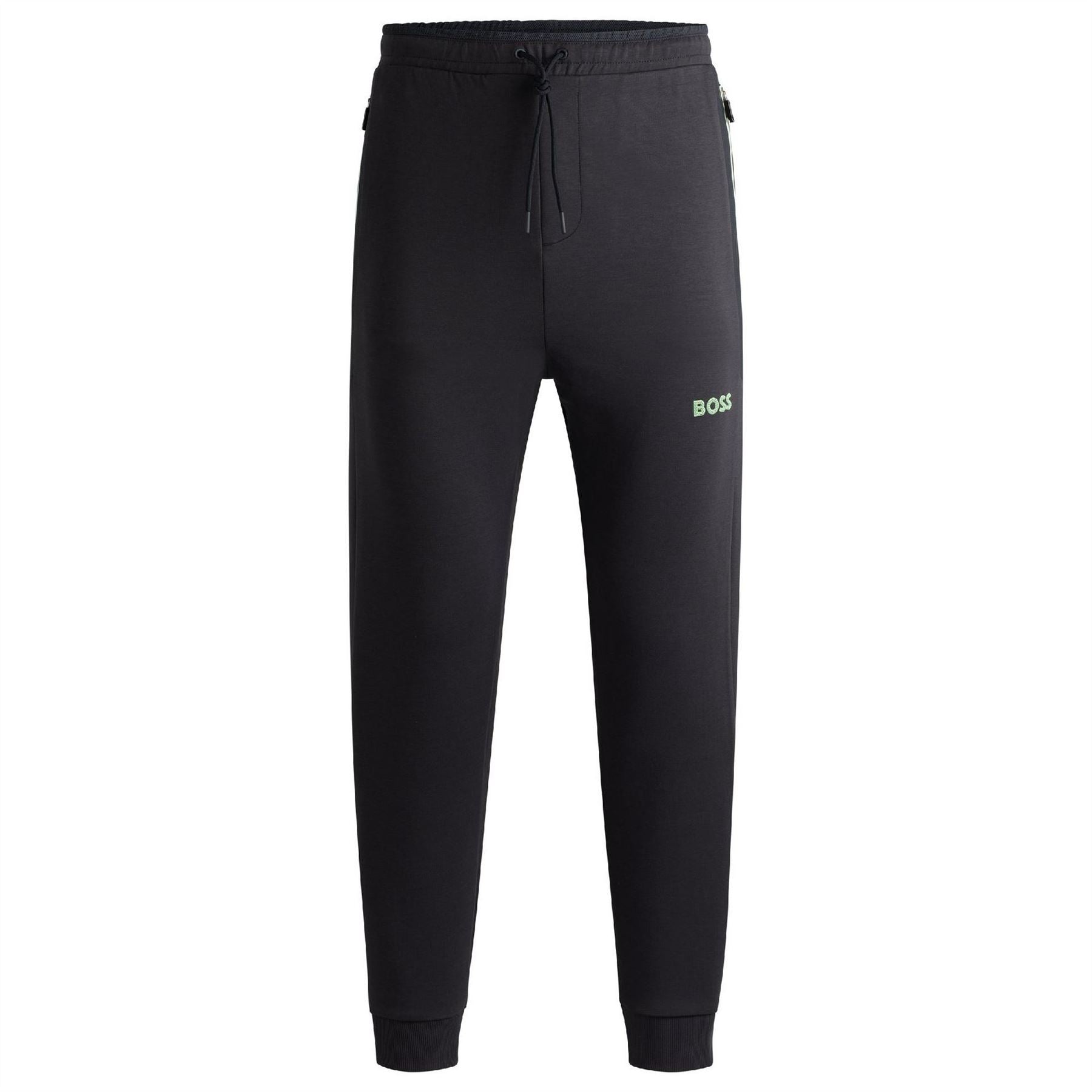 Boss Hadiko Solid Patterned Slim Joggers