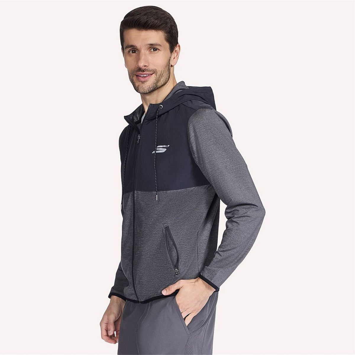Skechers Mens Hk Weekend FulL-Zip Hoodie Hoody
