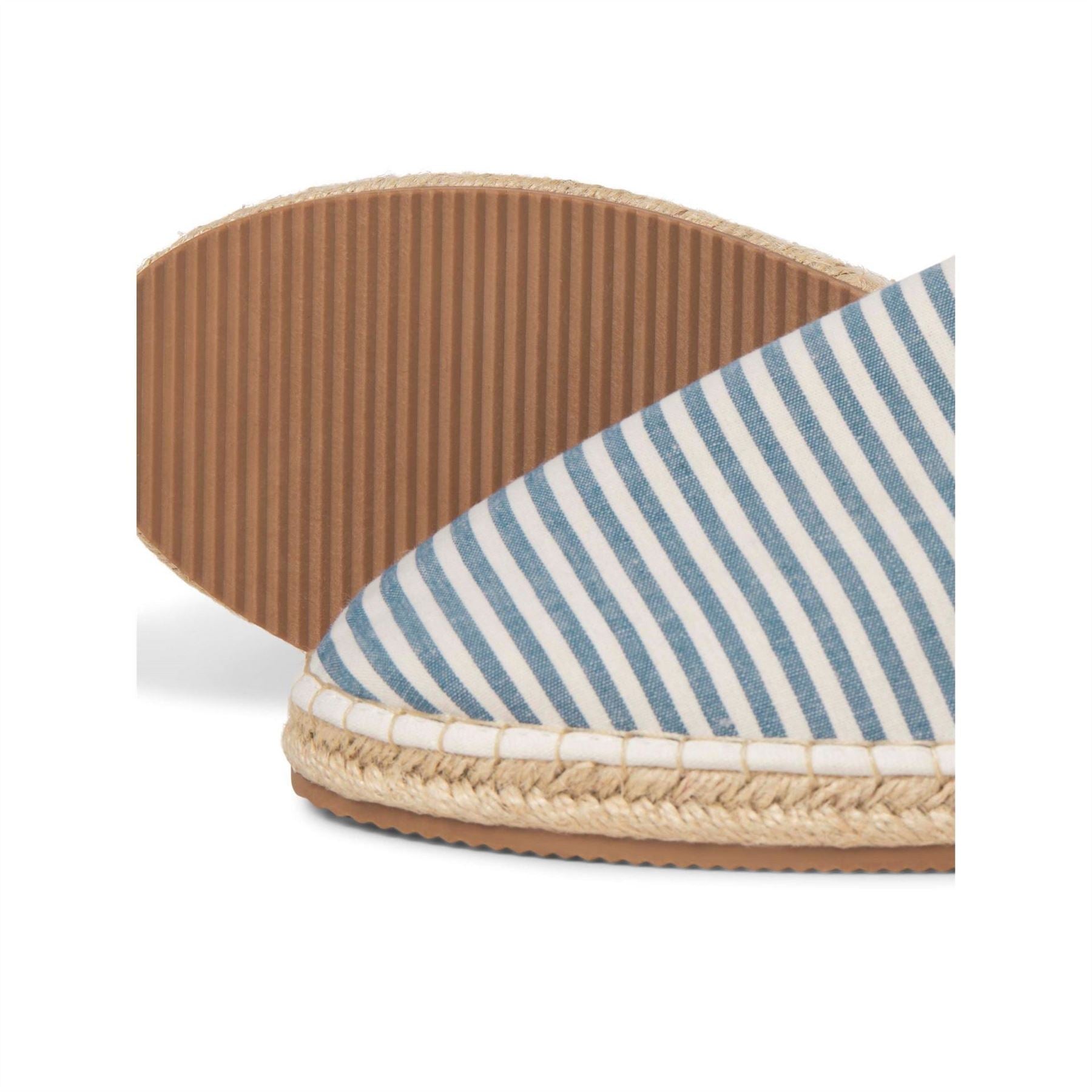 Jack and Jones Canvasas Stripe Espadrille Court Trainers