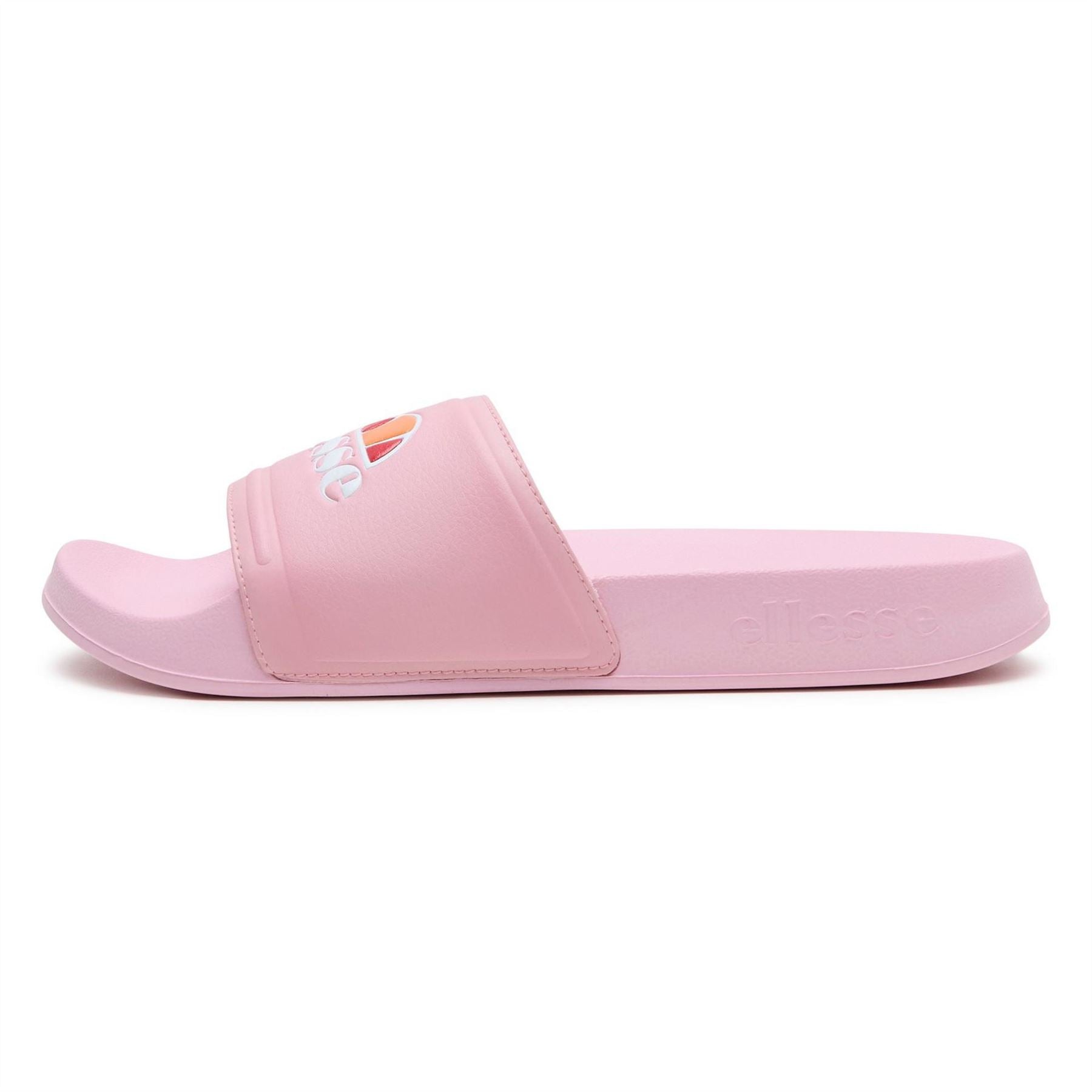 Ellesse Filipp Logo Print Open Toe Slides