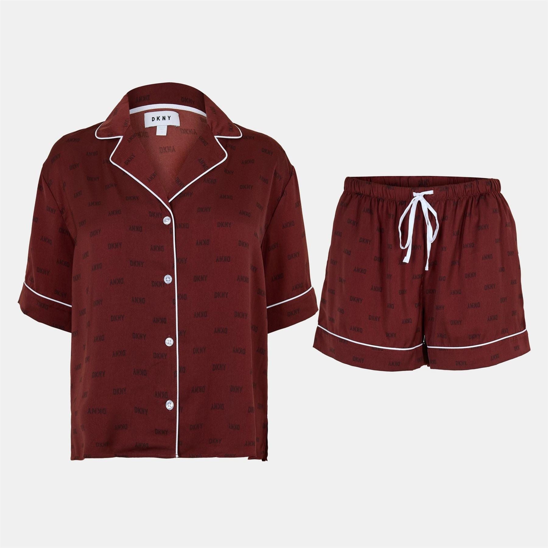 DKNY Mono Set Short Sleeve Pyjama Set