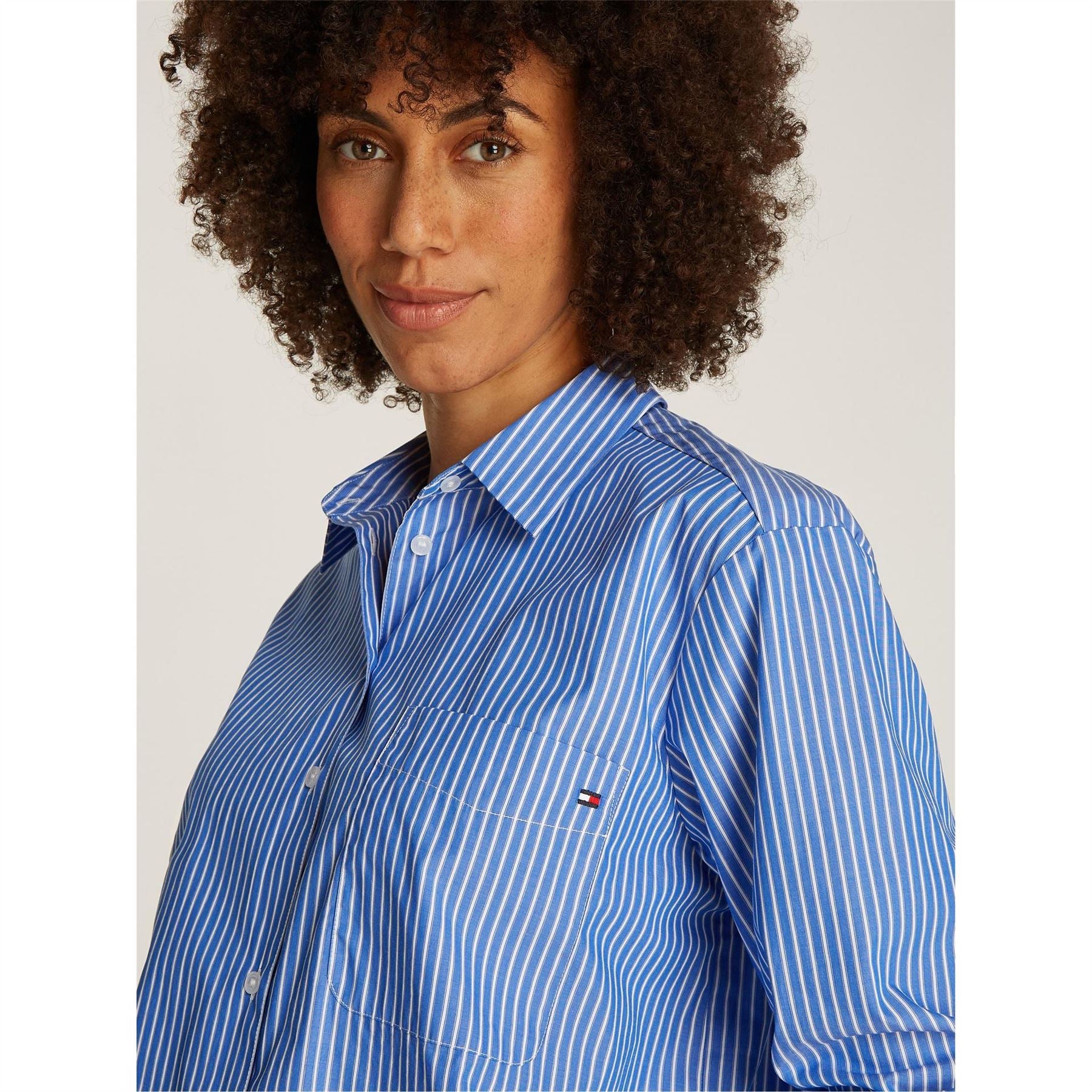 Tommy Hilfiger Easy Fit Long Sleeve Patterned Shirt