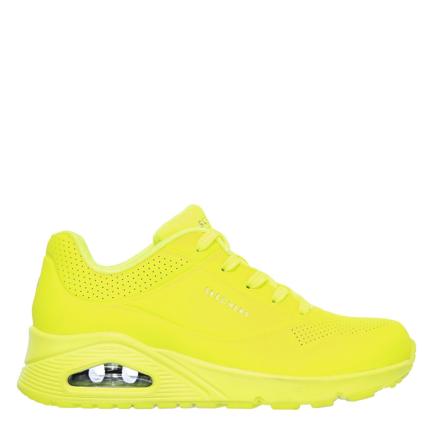 Skechers Durabuck Lace Up Classic Low Top Trainers