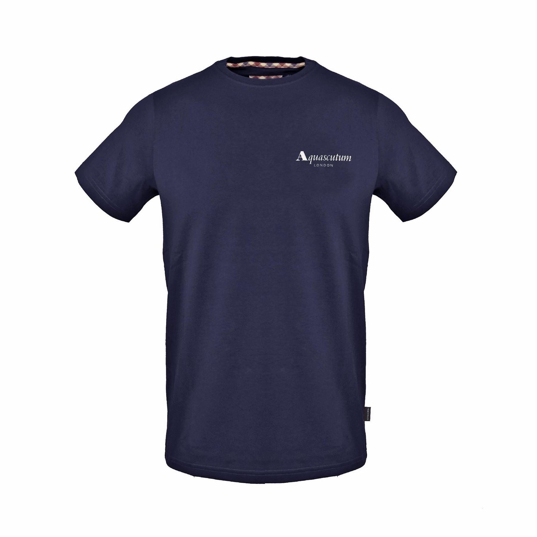 Aquascutum Regular Fit Crew Neck Short Sleeve T-Shirt
