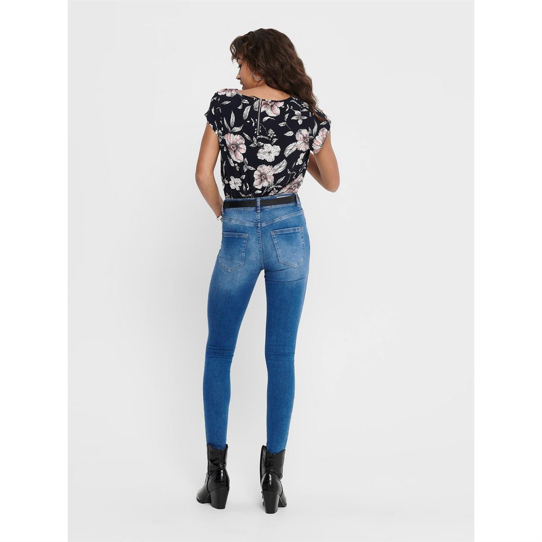 Only Vic All Over Print Short Sleeve Blouse