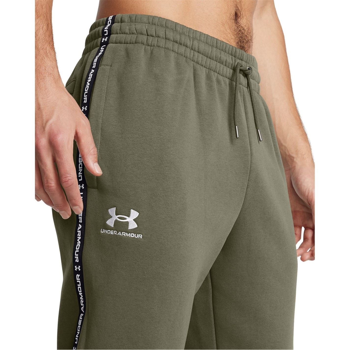 Under Armour Icon Taping Closed Hem Fleece Joggers