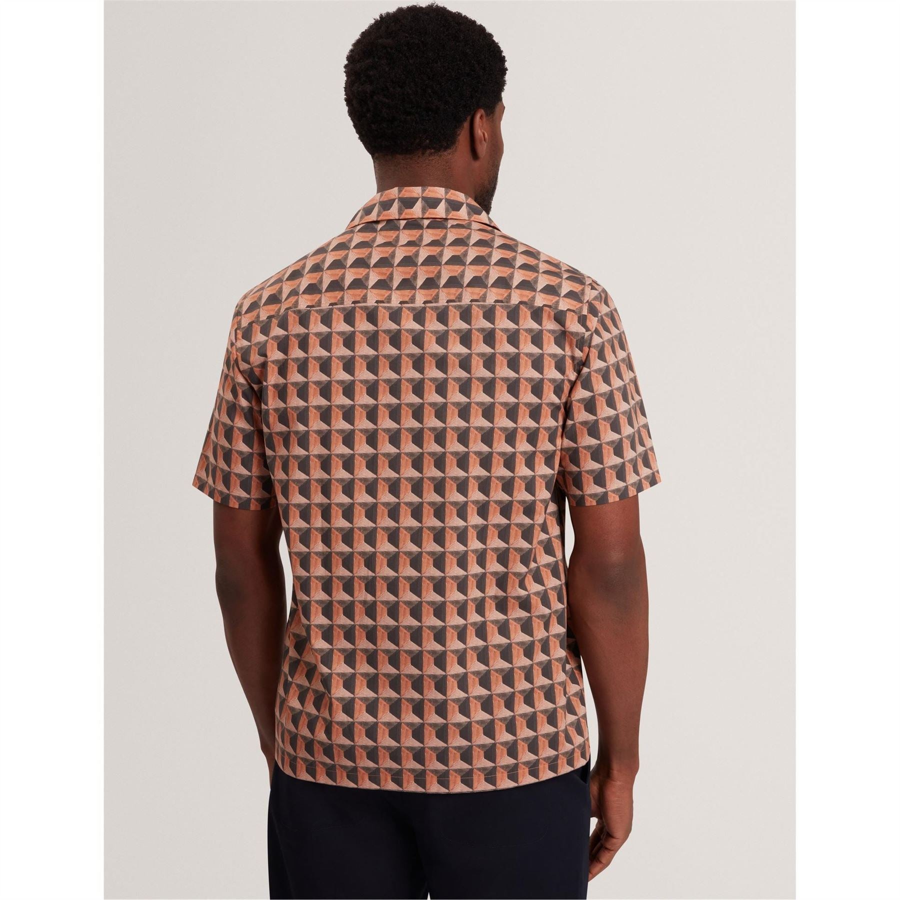 Ted Baker Ssrelx Geoshirt Sn62