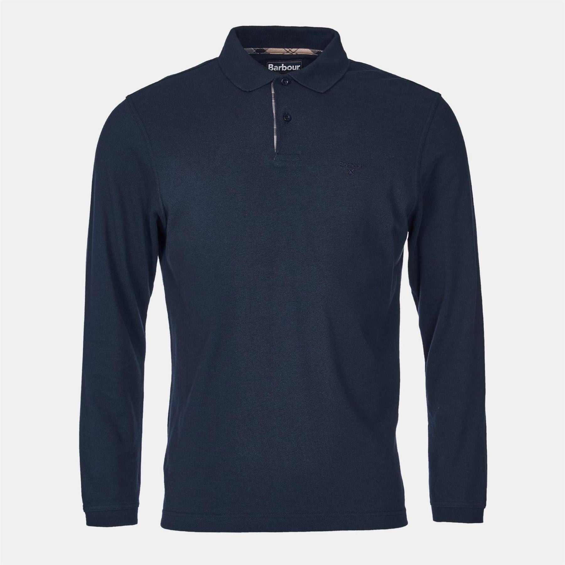 Barbour Long Sleeved Polo Shirt