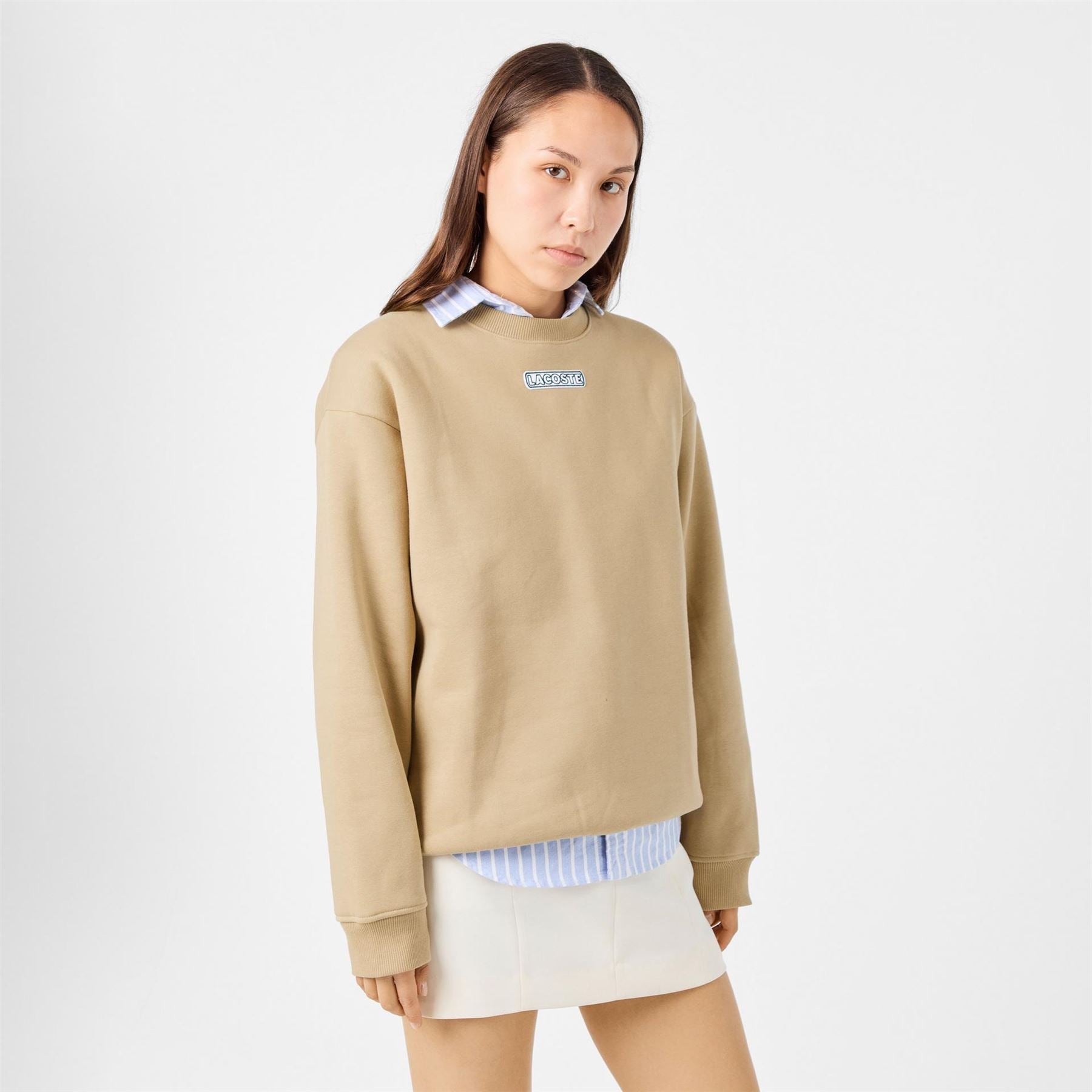 Lacoste Regular Fit Crew Neck Long Sleeve Sweatshirt