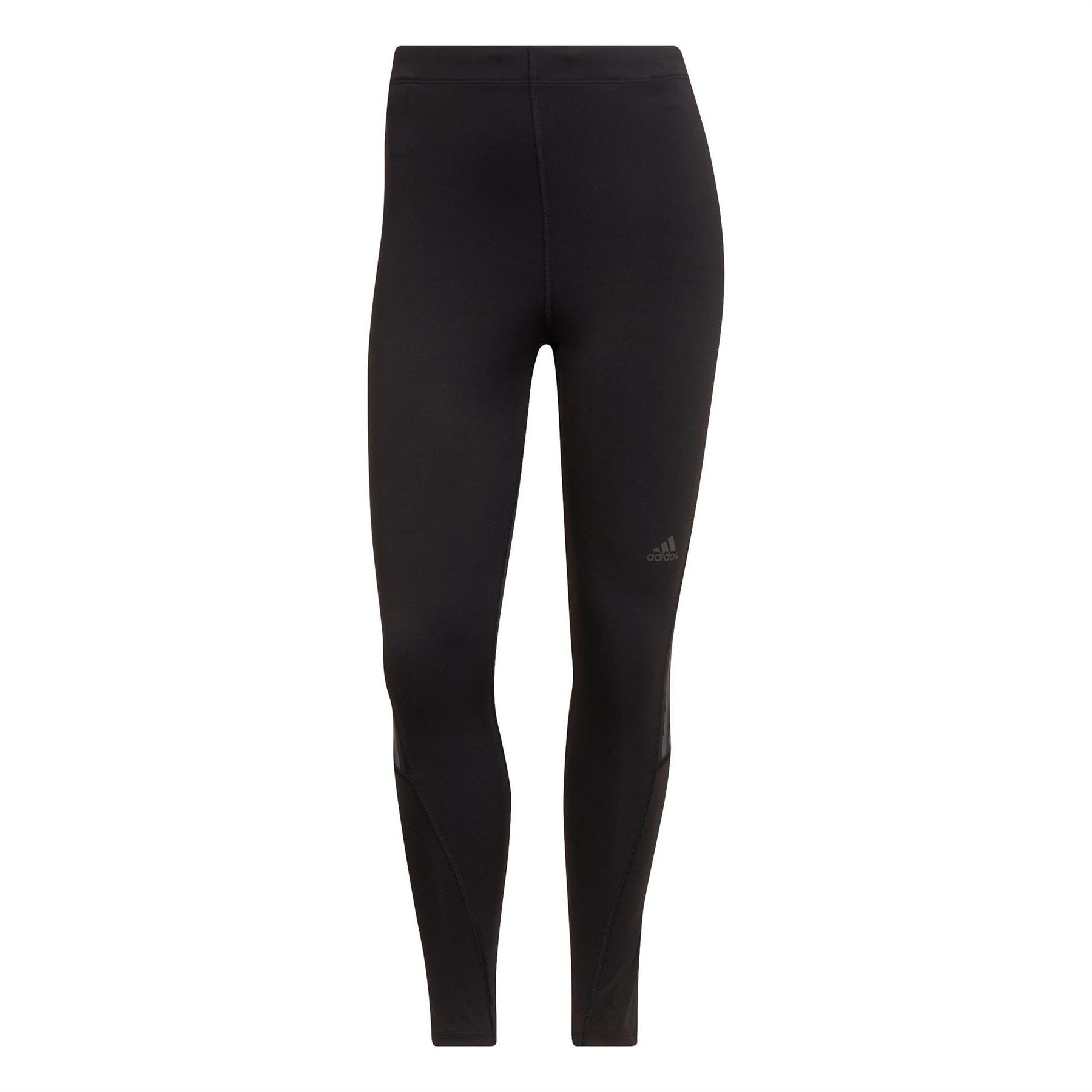 adidas Womens Icons 3 Stripe 7 8 Running Tights