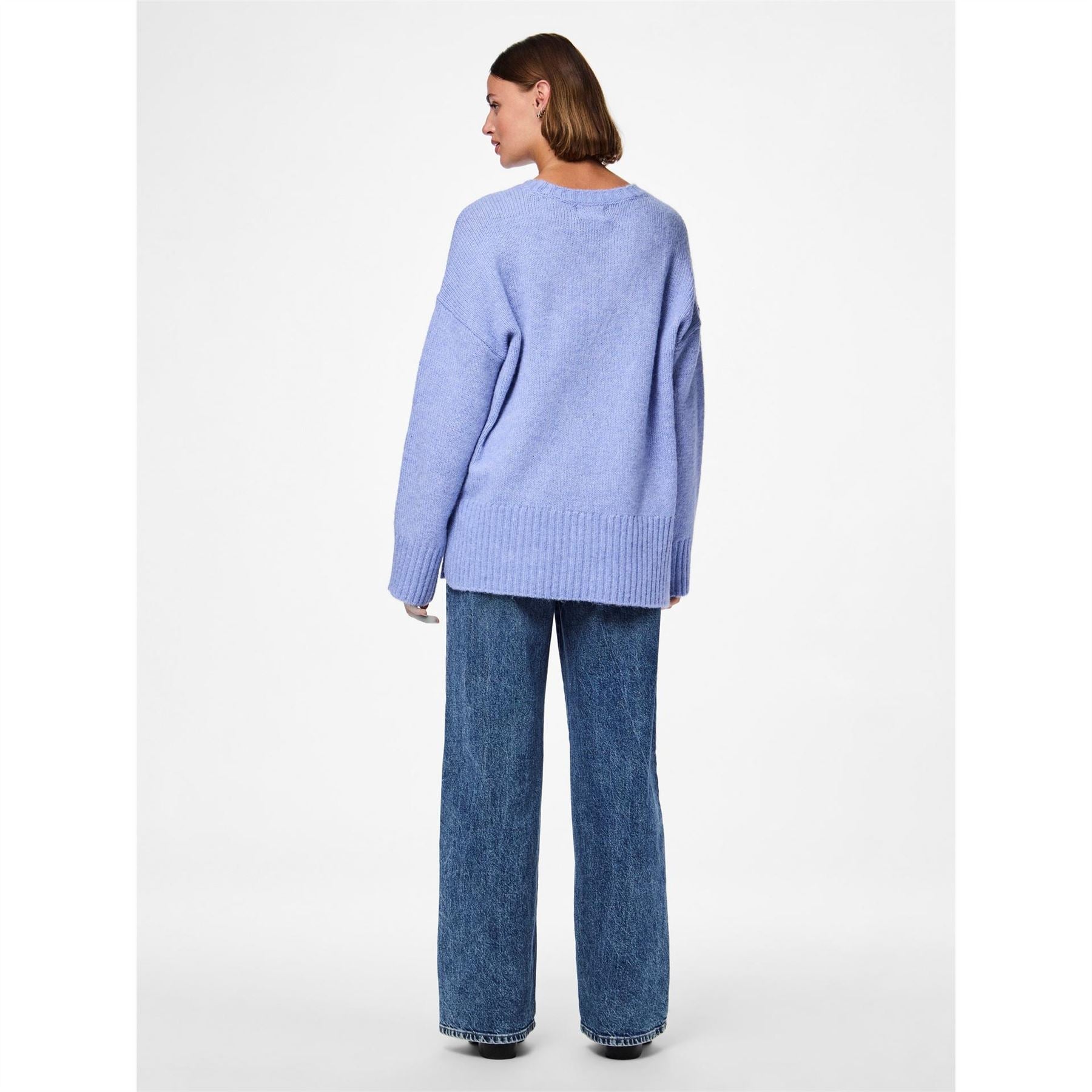 Pieces Oversize Fit Drop Shoulder Sweatshirt