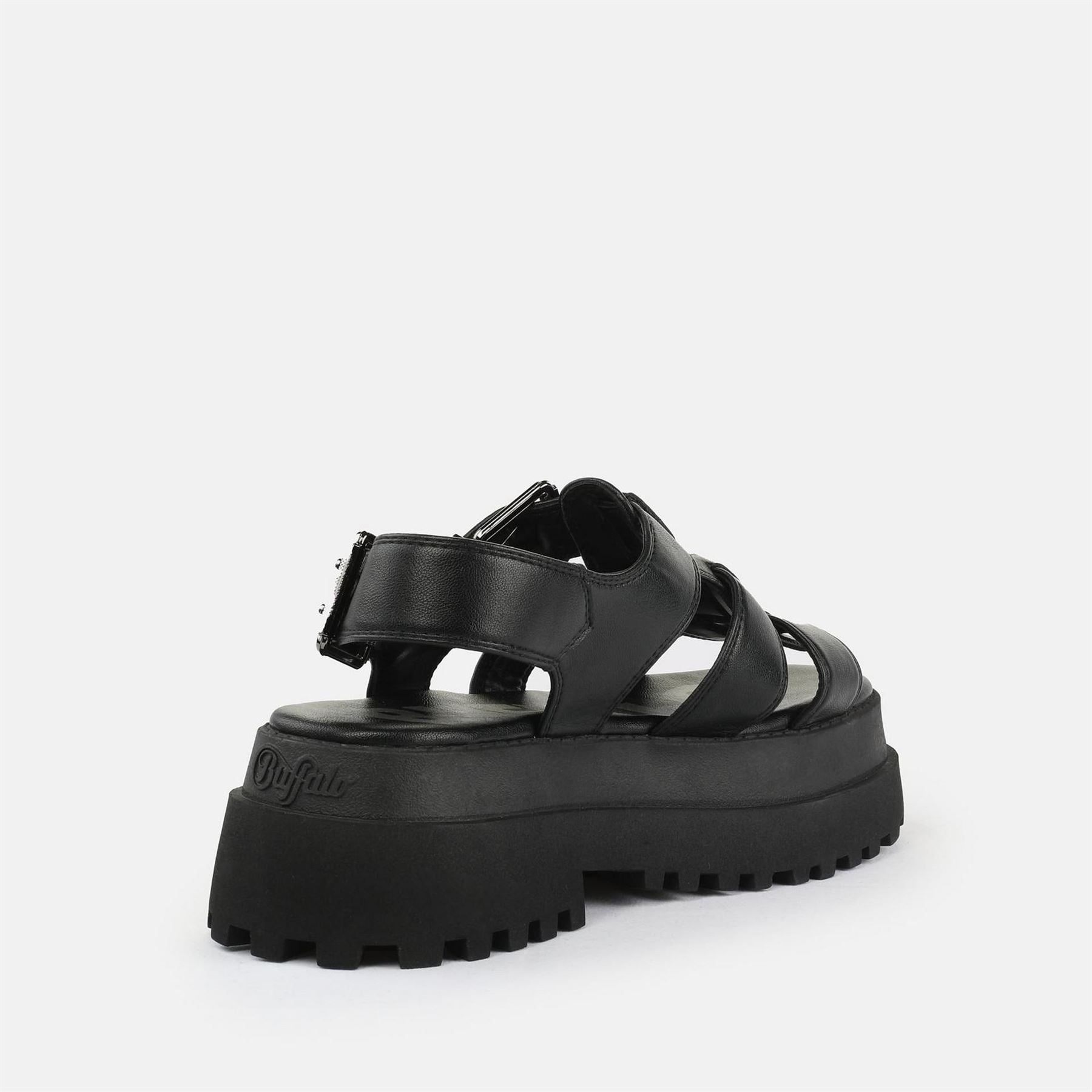 Buffalo Vegan Fisherman Flat Sandals