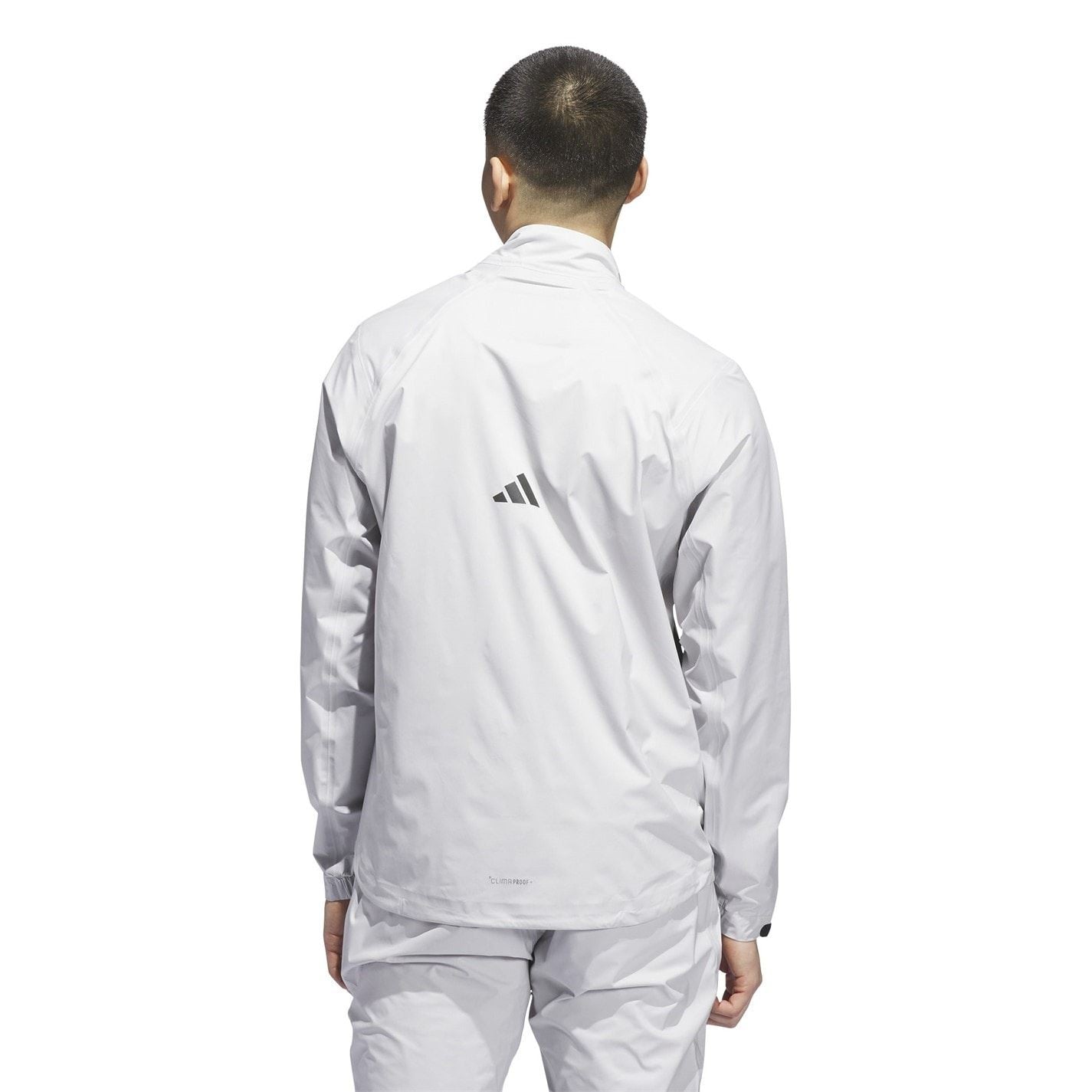 adidas Solid Patterned Full Zipper Running Jacket