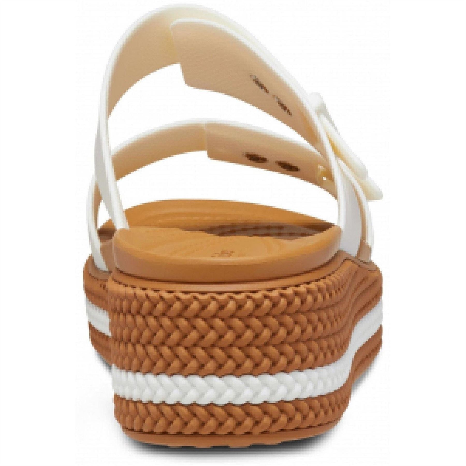 Crocs Brooklyn Woven Buckle Open Toe Slides