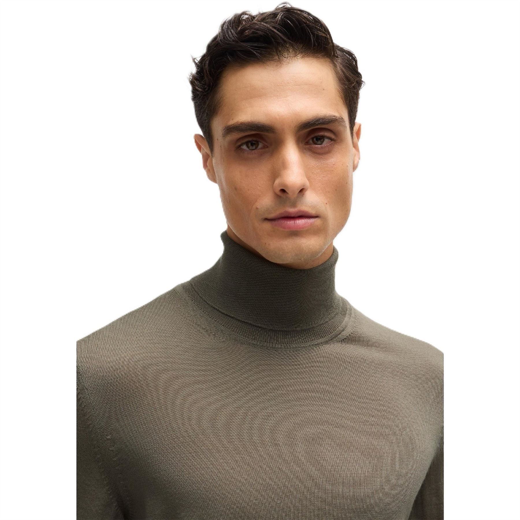 Boss Turtle Neck Long Sleeve Regular Fit Sweater