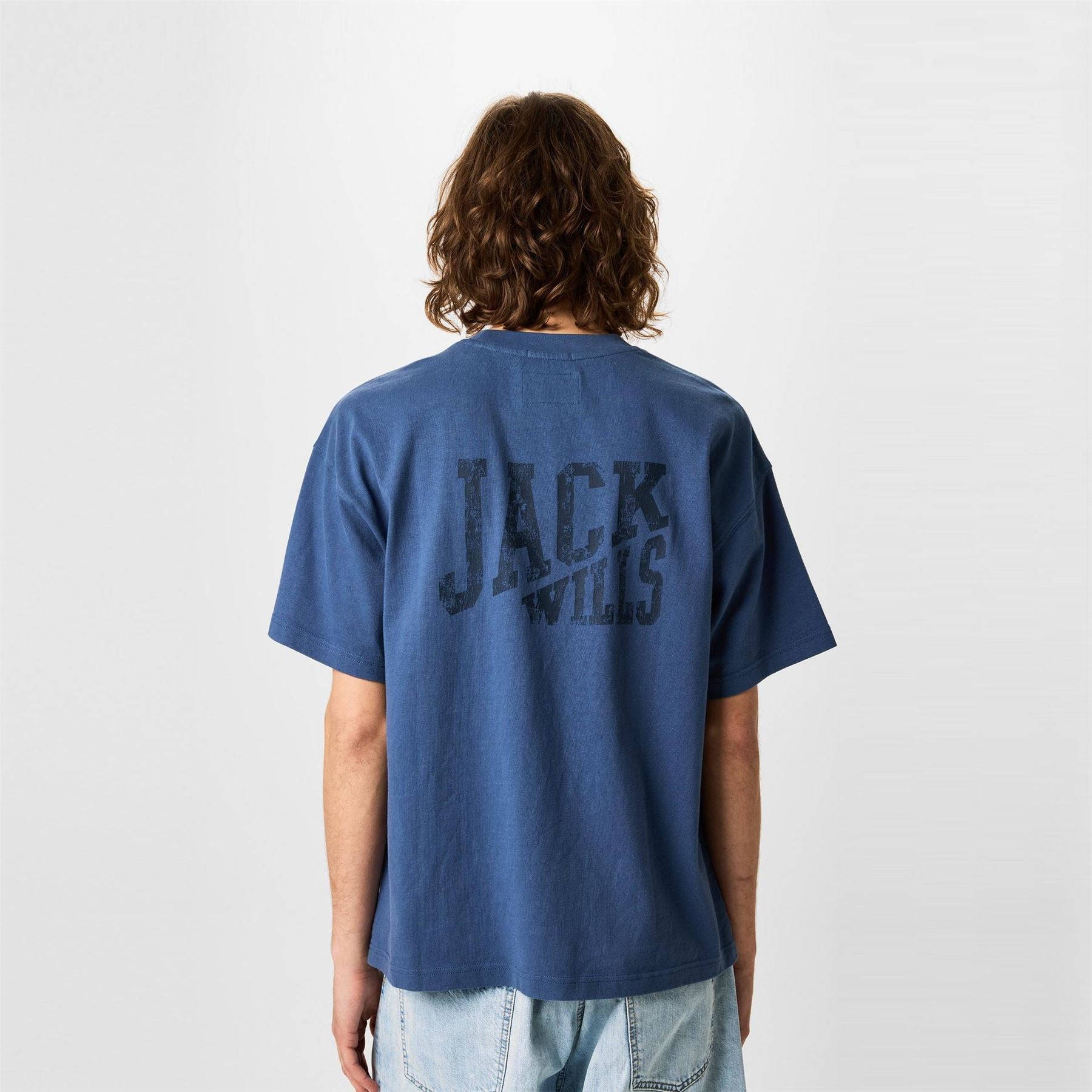 Jack Wills Jw Stacked Logo Regular Fit T-Shirt