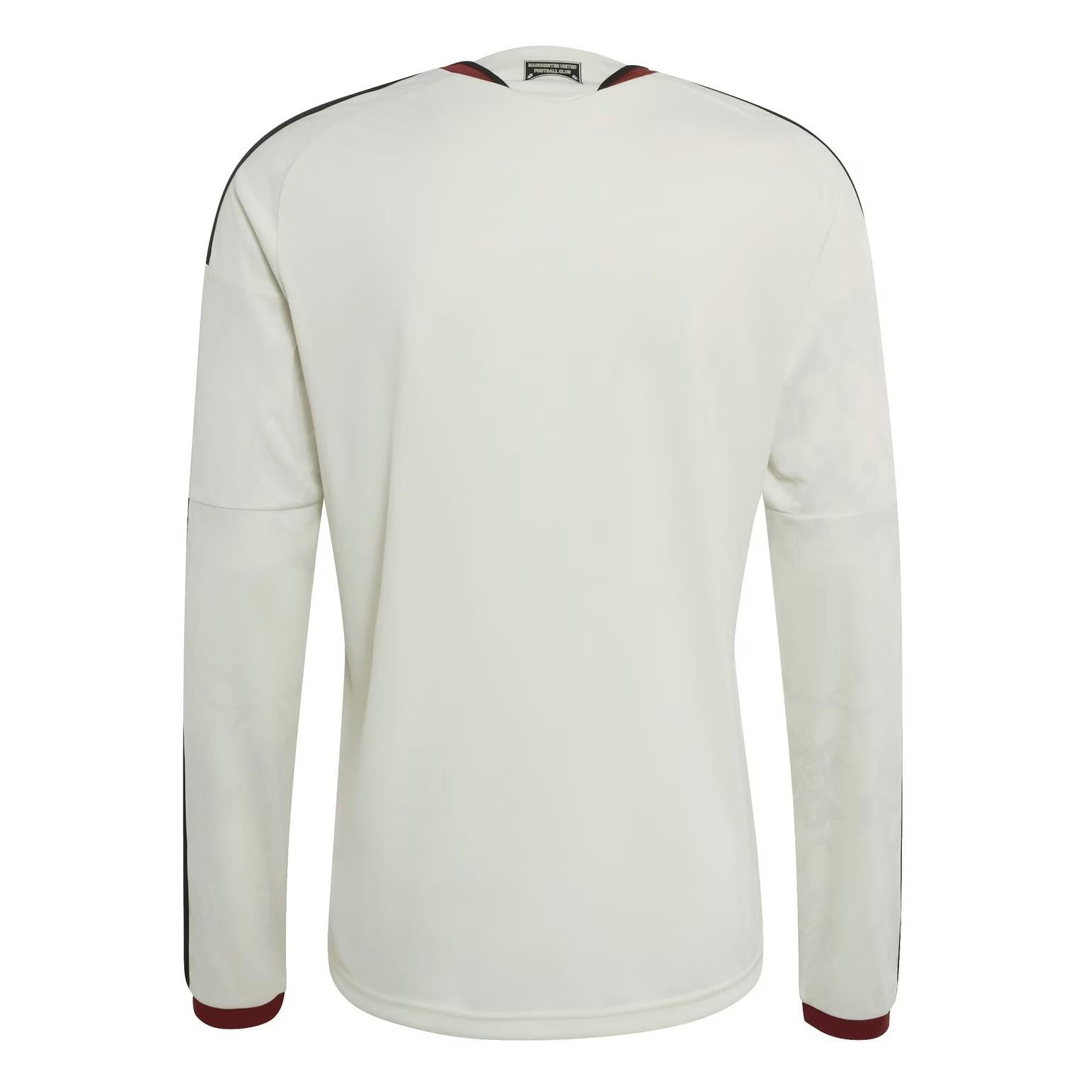 adidas Manchester United Third Long Sleeve Slim Fit Football Shirt