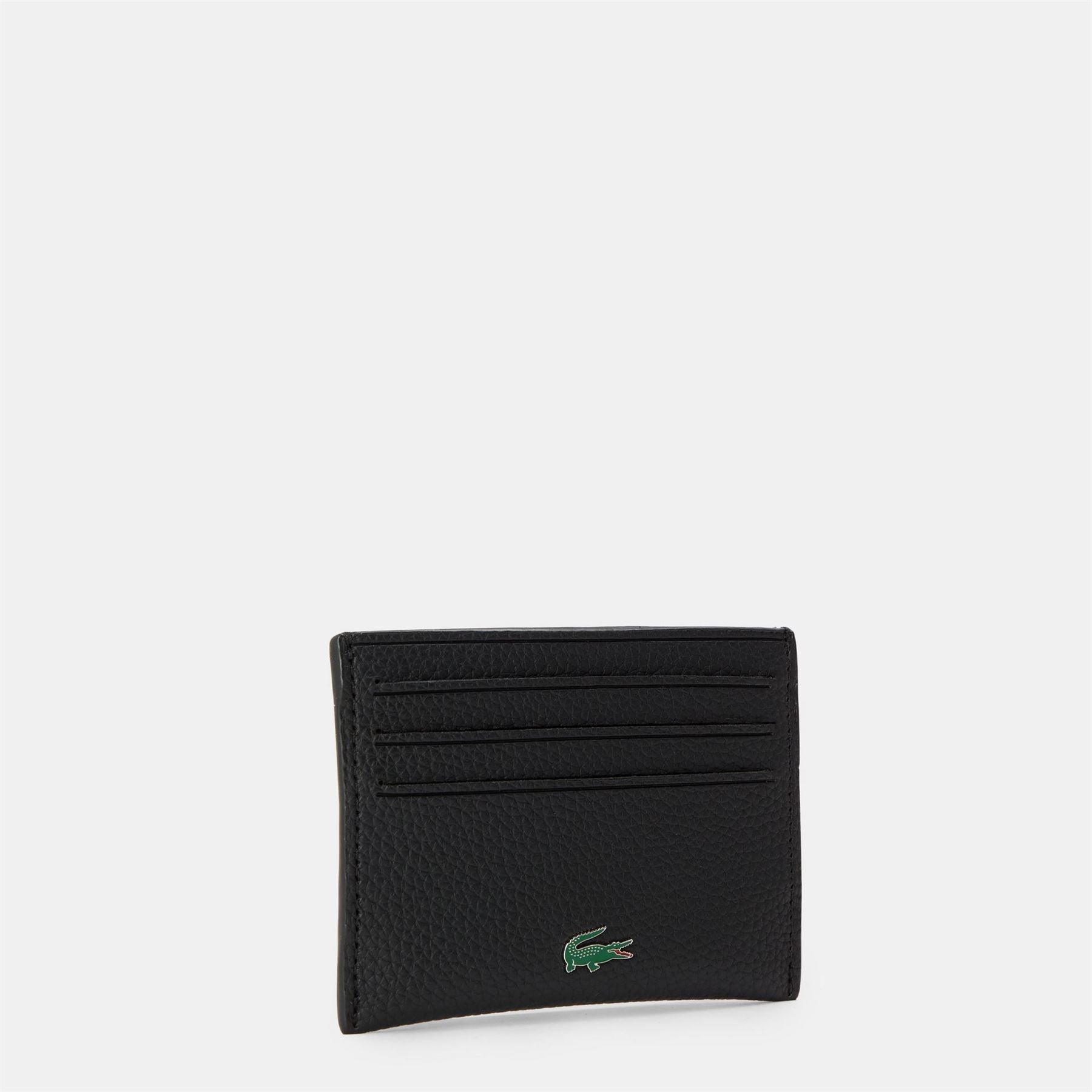 Lacoste Rectangle Shape Card Holder with Crocodile Logo