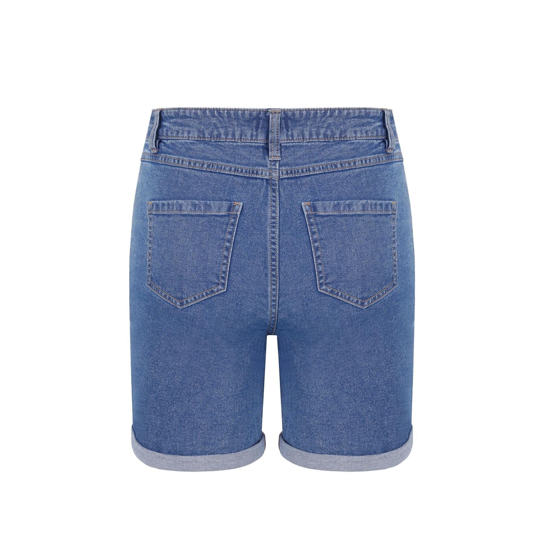 Be You Knee Length Denim Shorts