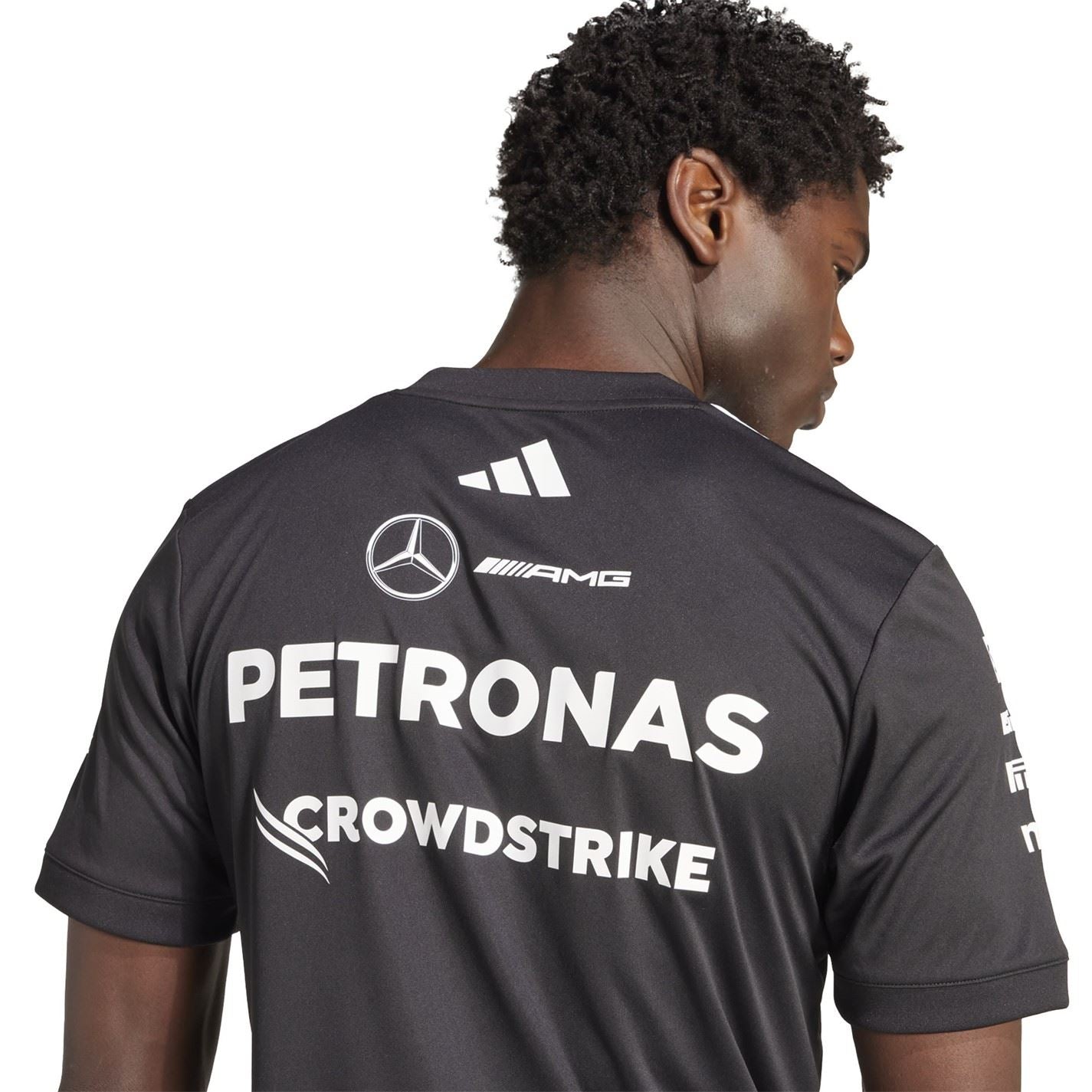 adidas Mens Mercedes Amg Petronas Formula One Team Driver Shirt