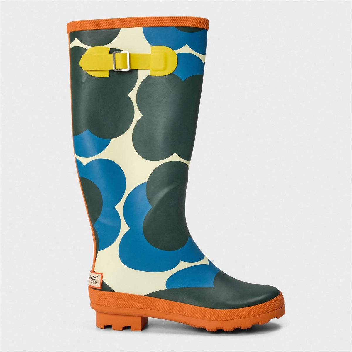 Regatta Graphic Print Block Heel Wellington Boots