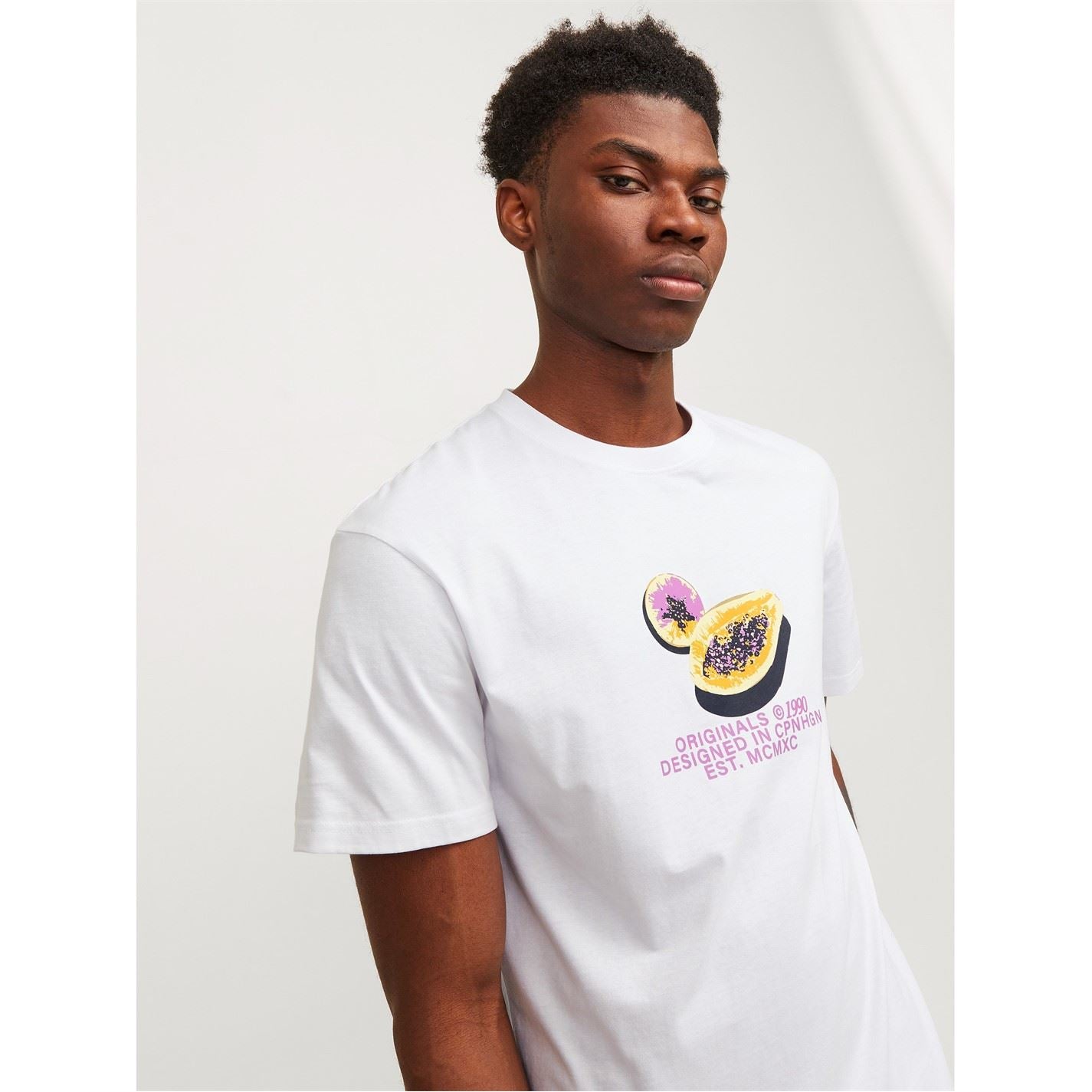 Jack and Jones Crew Neck Regular Fit Short Sleeve T-Shirt
