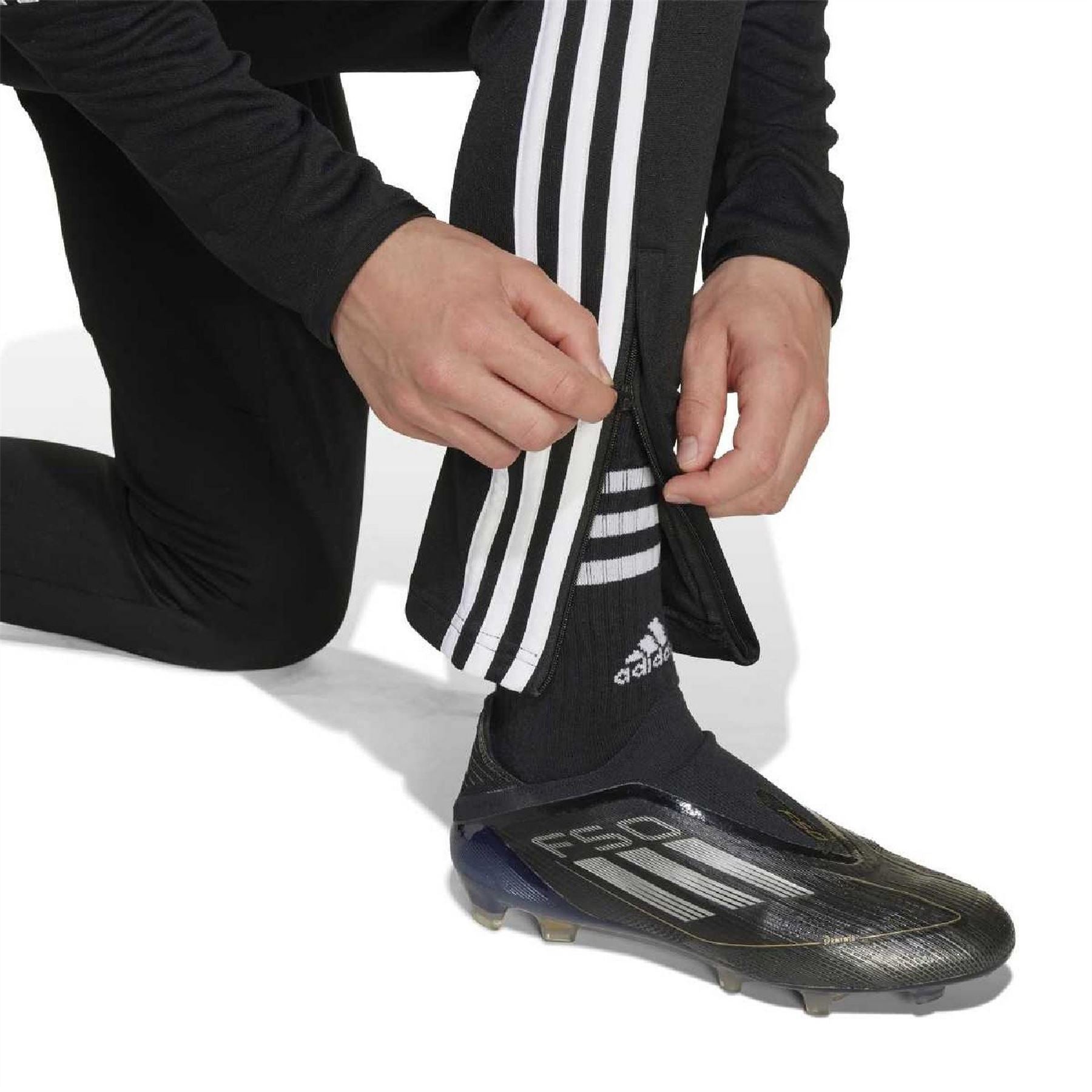 adidas Tiro Slim Three Stripes Patterned Football Pants