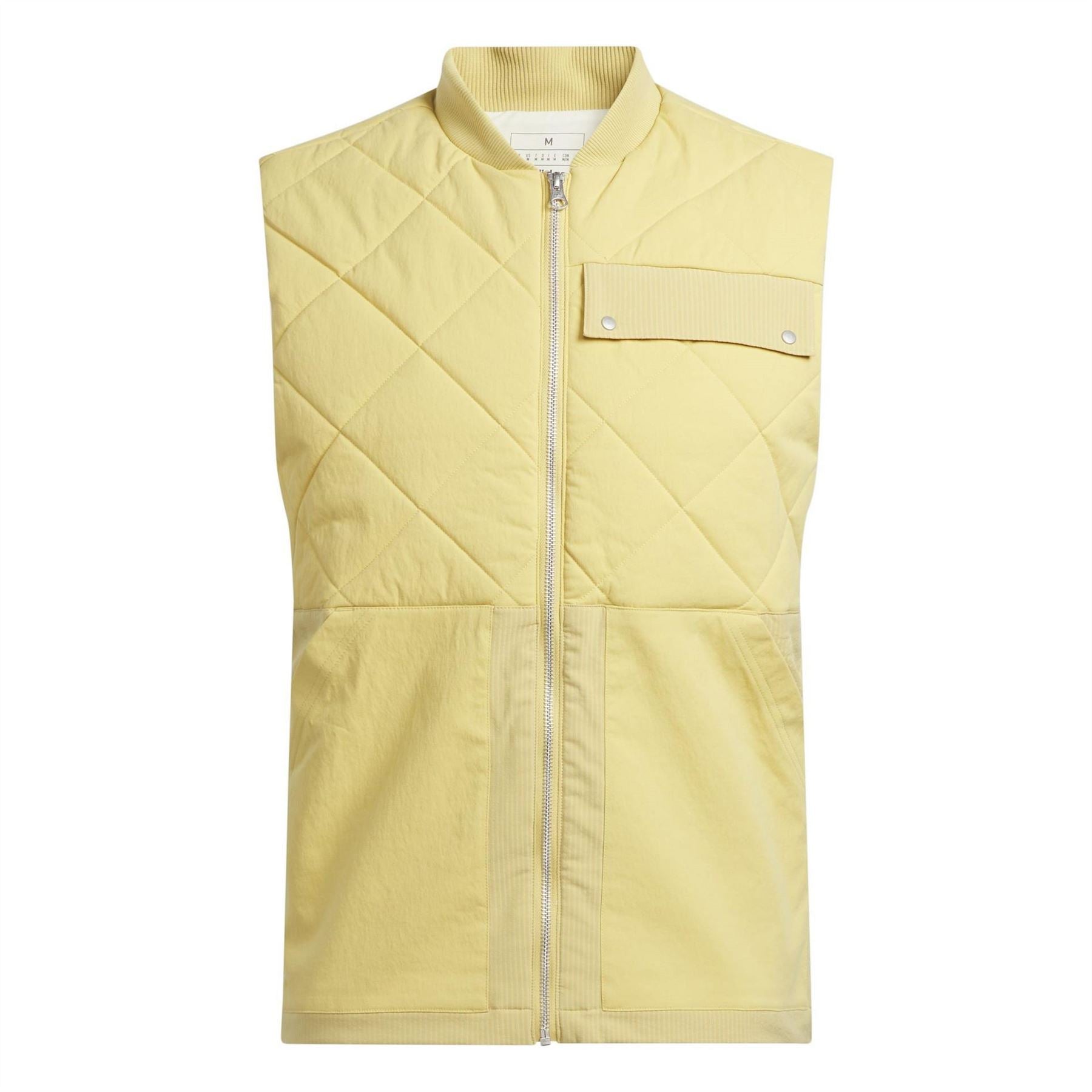 adidas Mens Go To Quilted Dwr Full Zip Vest