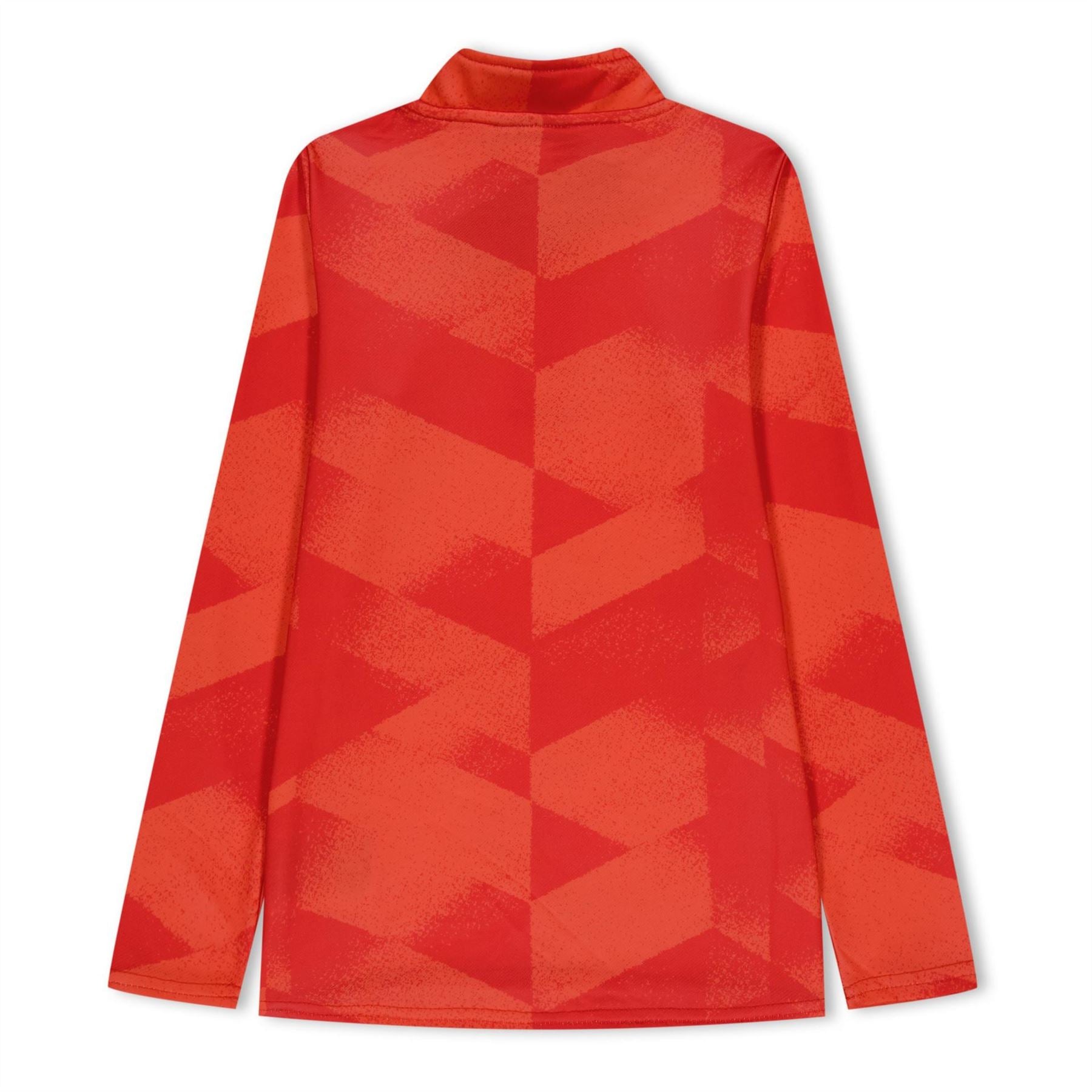 Umbro Zip Neck Regular Fit Long Sleeve Athletic Top