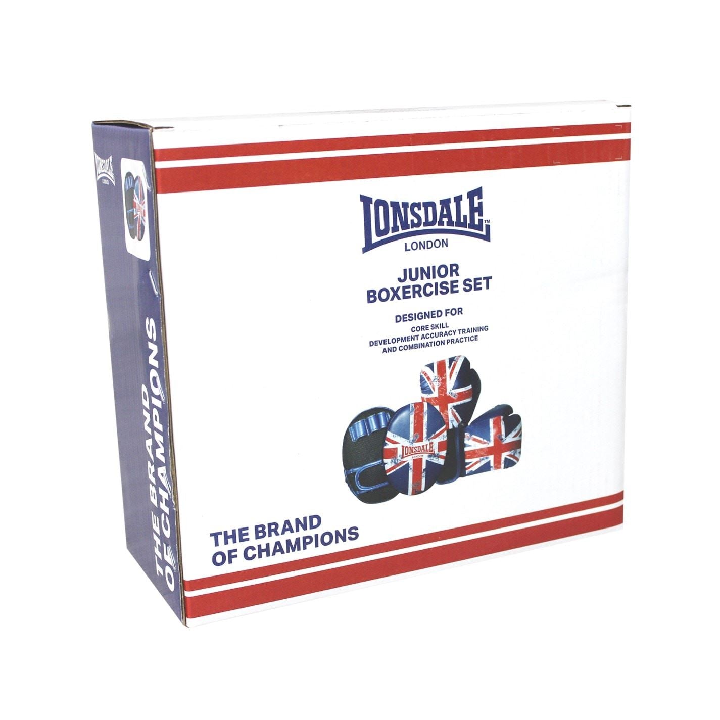 Lonsdale Limited Edition Boxing Glove And Pad Set Juniors