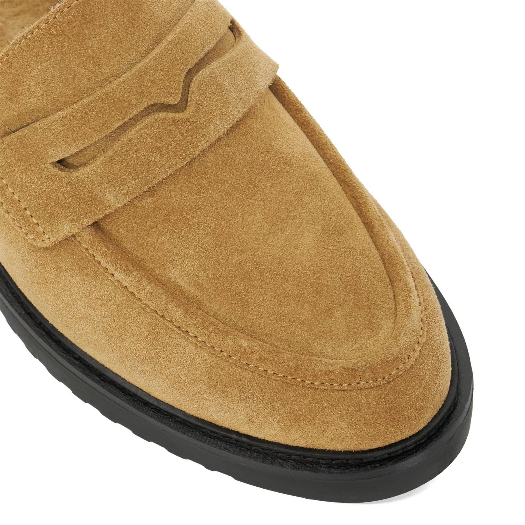 Dune London Lo Garfeld Moc Toe Penny Loafers