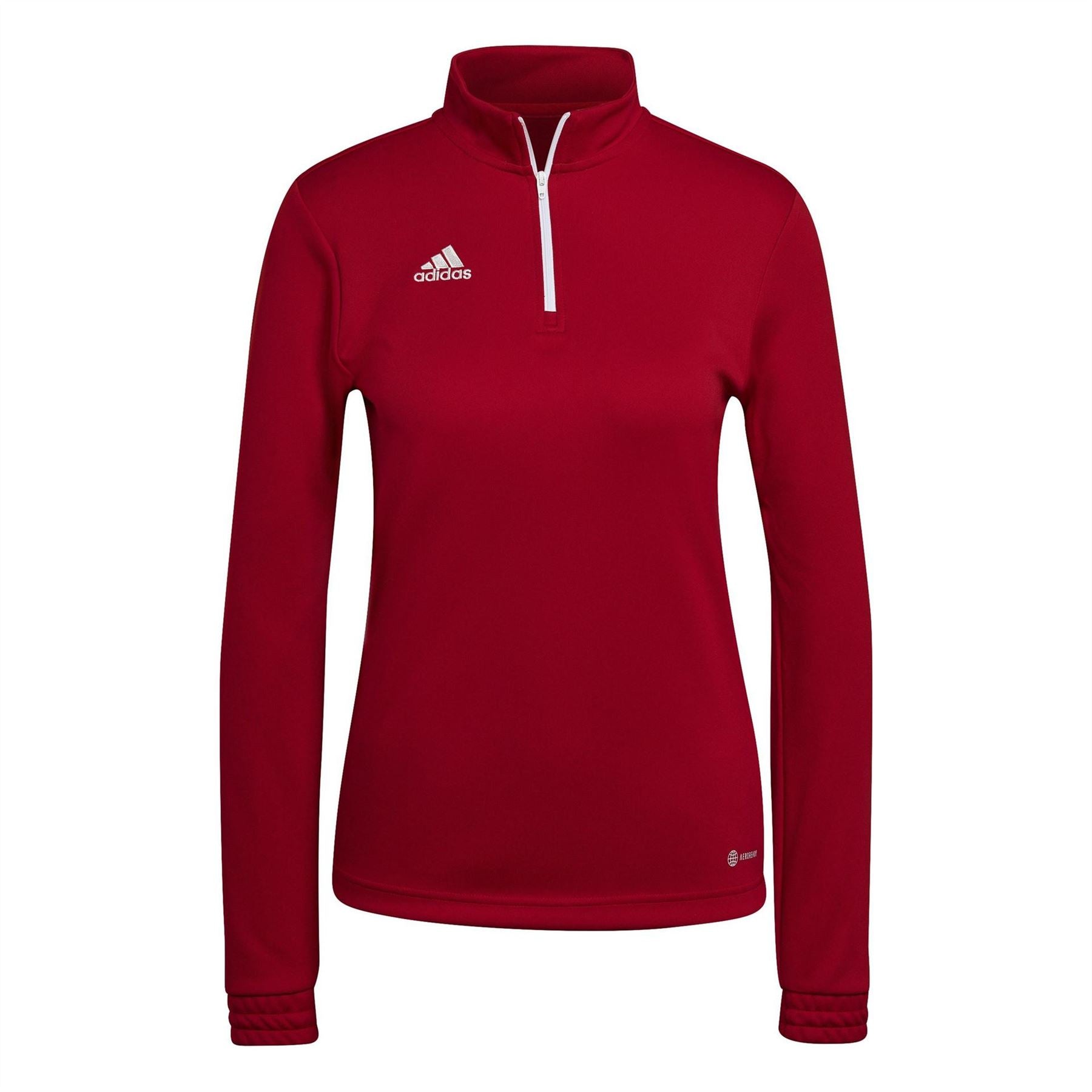 adidas Zip Neck Funnel High Collar Long Sleeve Warm Top