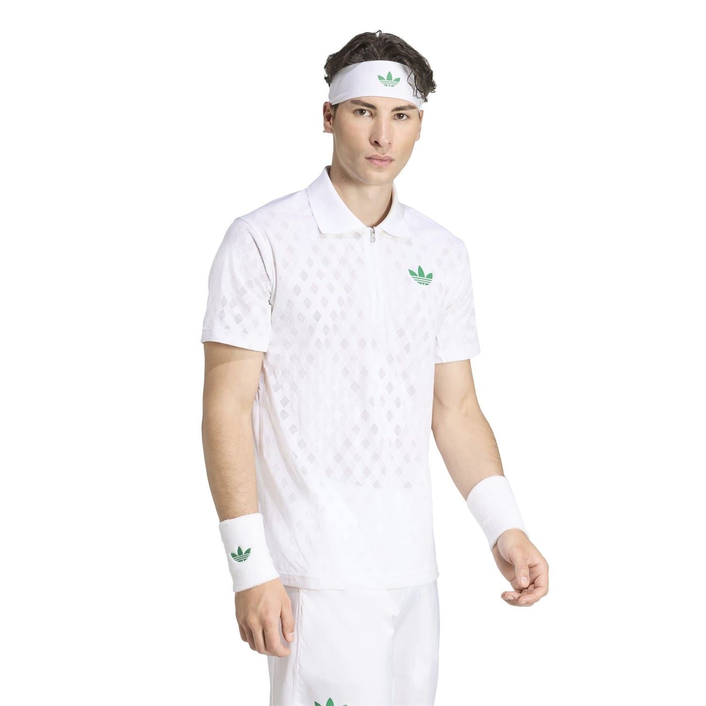 adidas Mens Climacool+ Freelift Pro Tennis Polo Shirt