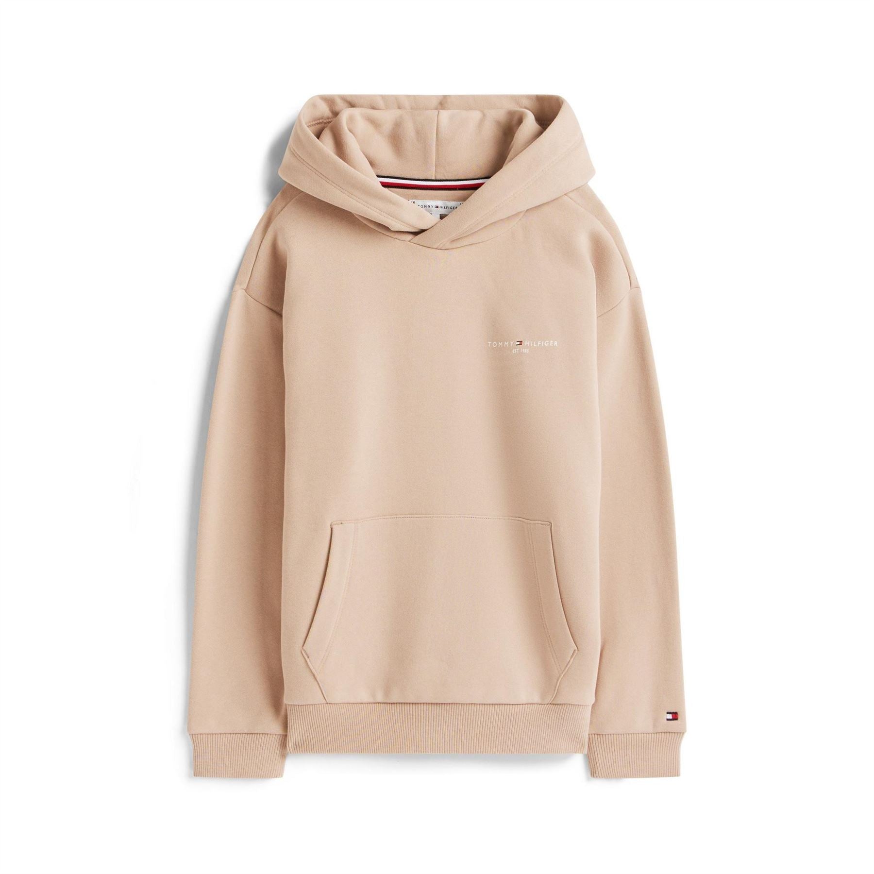 Tommy Hilfiger Hooded Neck Long Sleeve Regular Fit Top