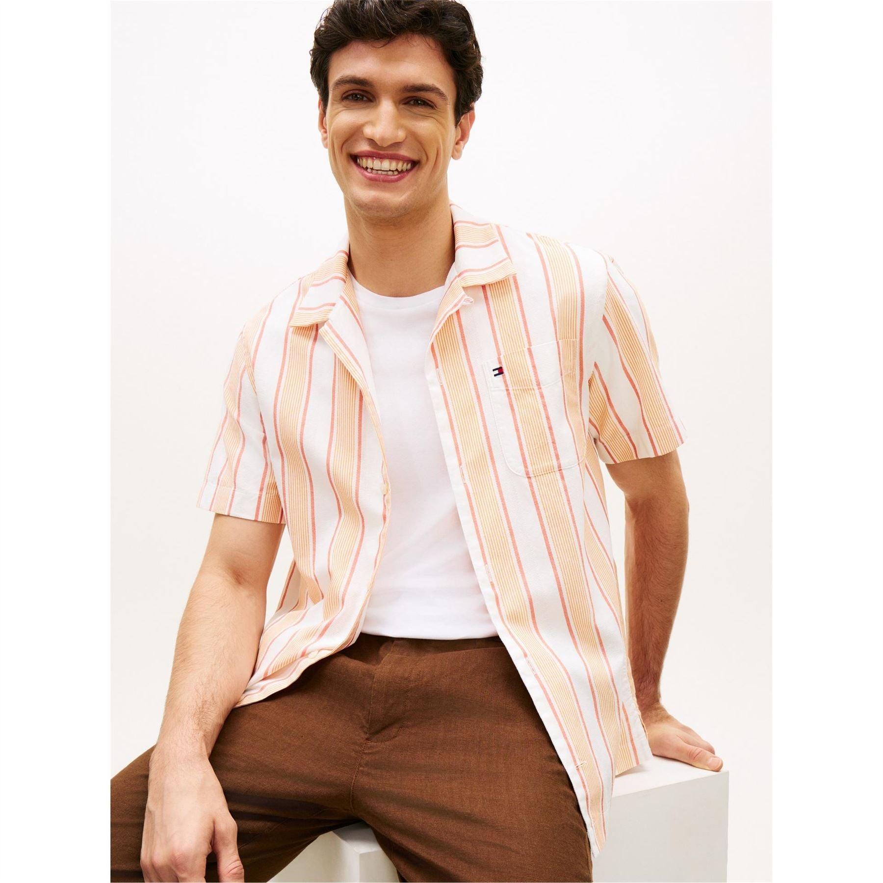 Tommy Hilfiger Patterned Short Sleeve Shirt