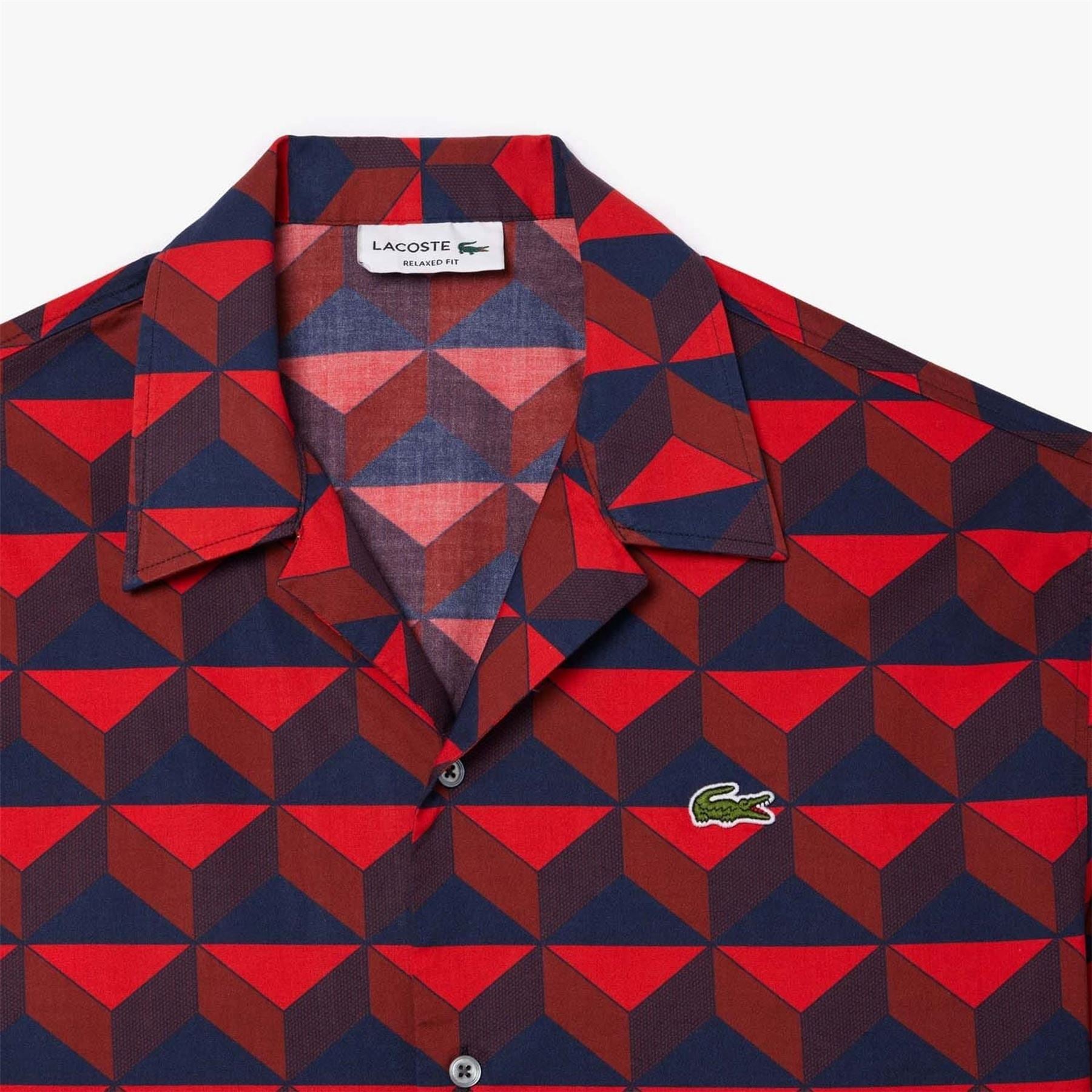 Lacoste Relaxed Fit Print Shirt
