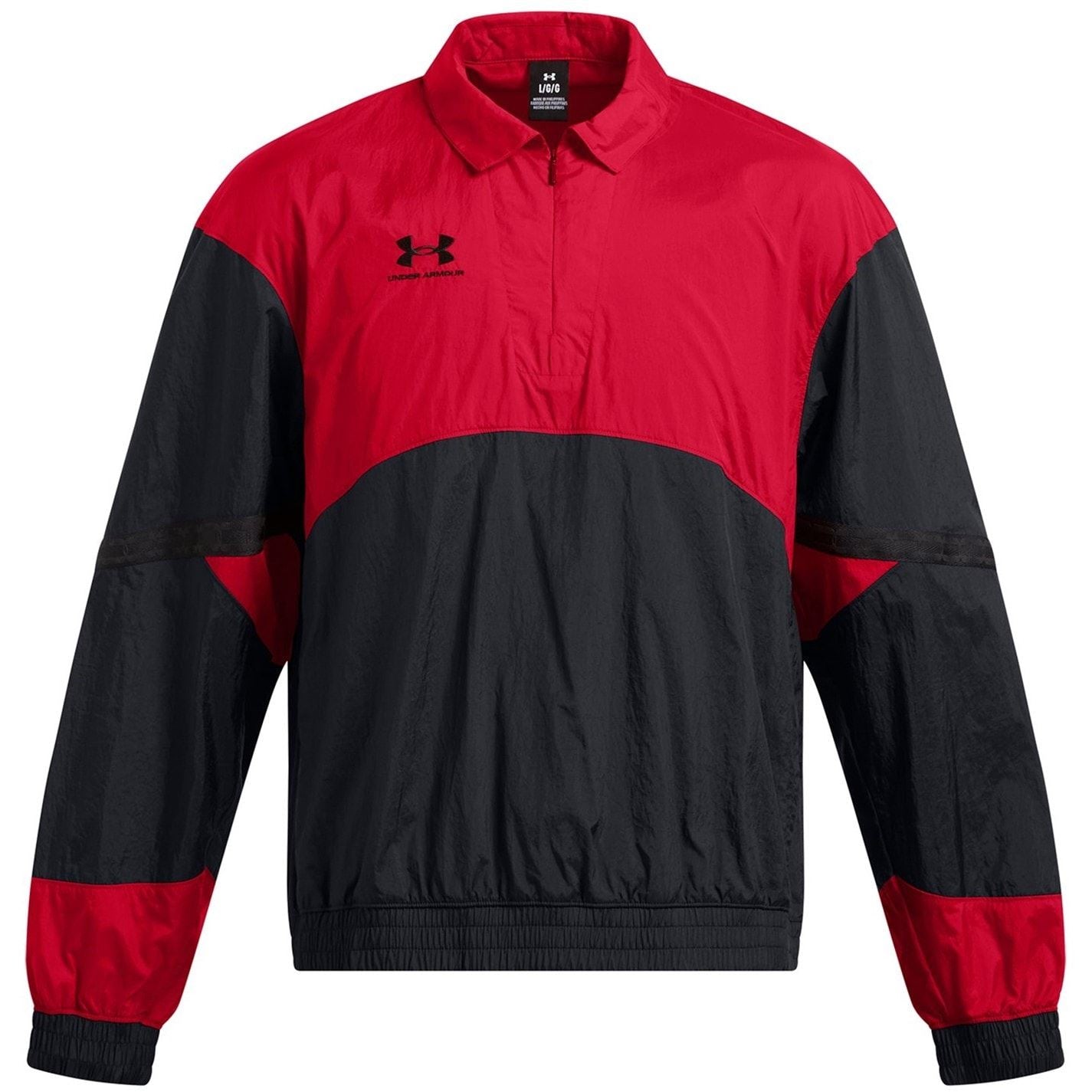 Under Armour 96 Zip Neck Long Sleeve Drill Sweatshirt