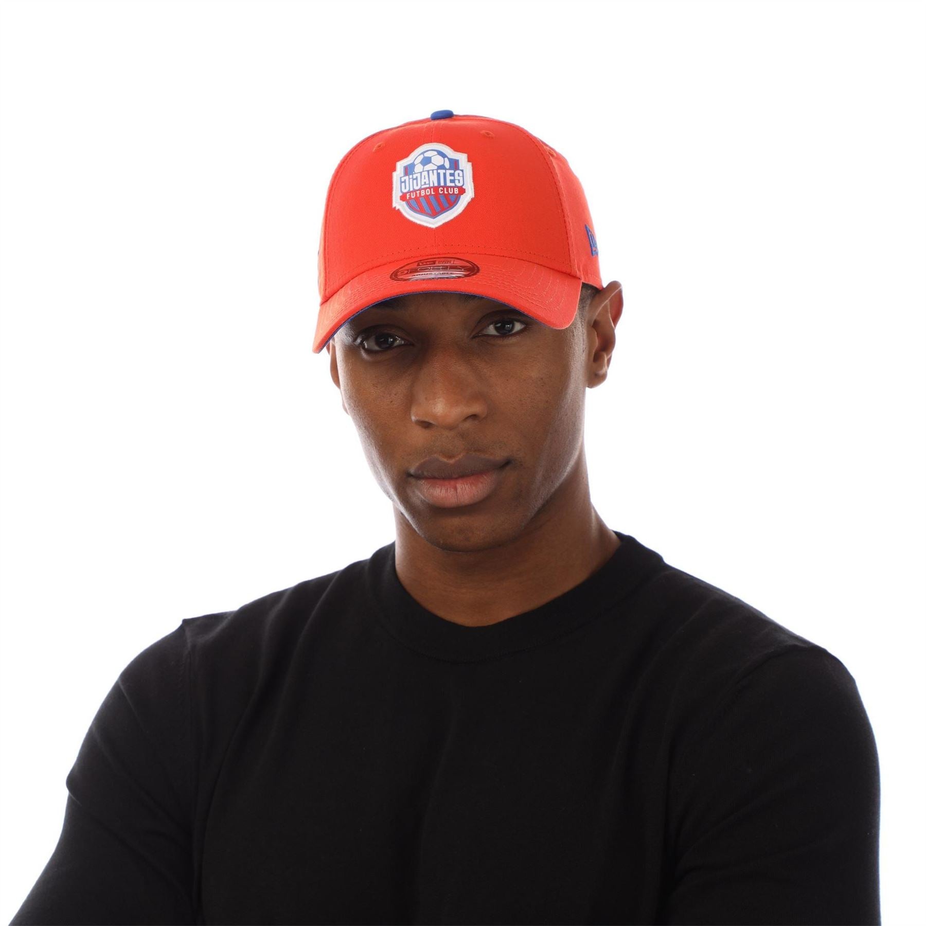 New Era Logo Embroidered Solid Patterned Dad Cap