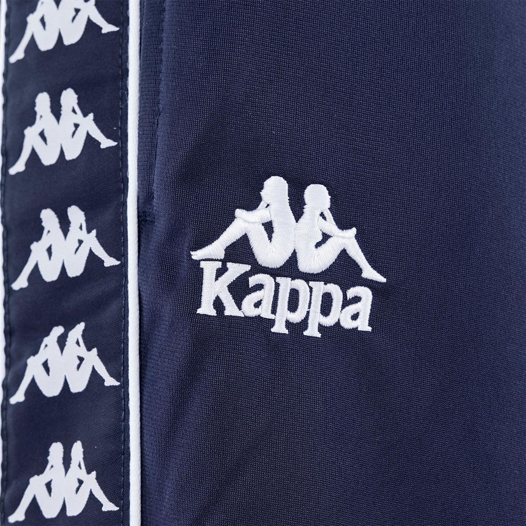 Kappa Solid Track Pants with Side Logos