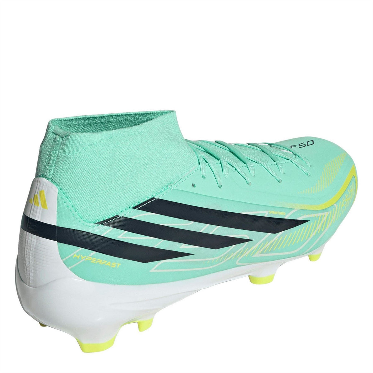 adidas Mens Hyperfast League Mid Firm Ground Football Boots