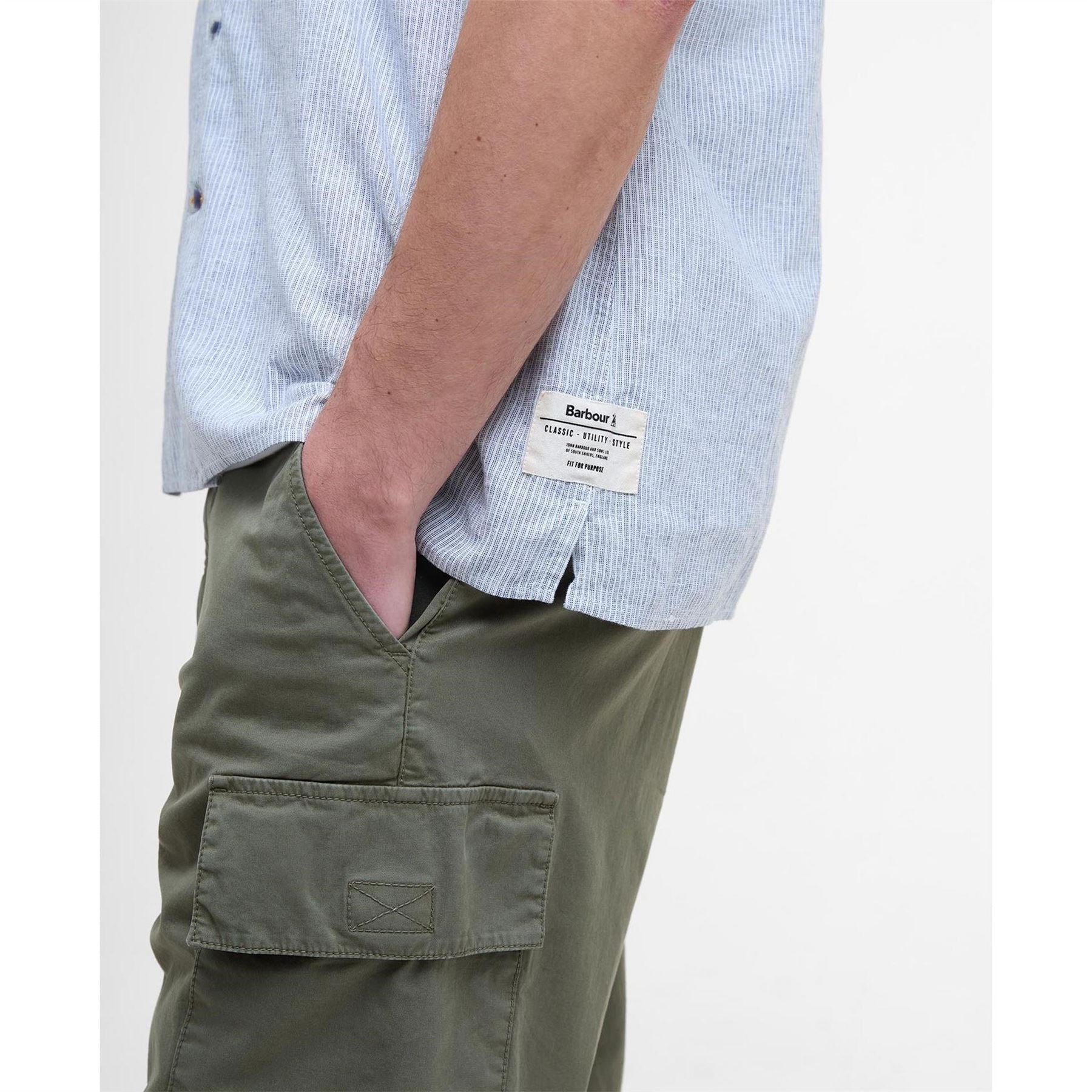 Barbour Striped Short Sleeve Shirt