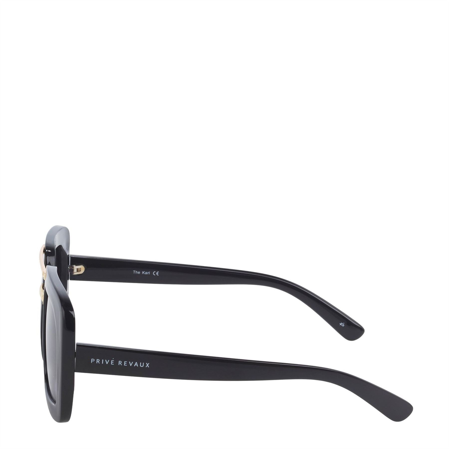 Prive Revaux R The Karl Square Double Bridge Sunglasses
