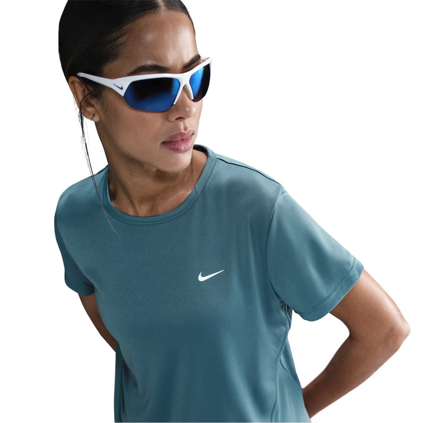 Nike Womens Tempo Dri Fit Short Sleeve Running Top