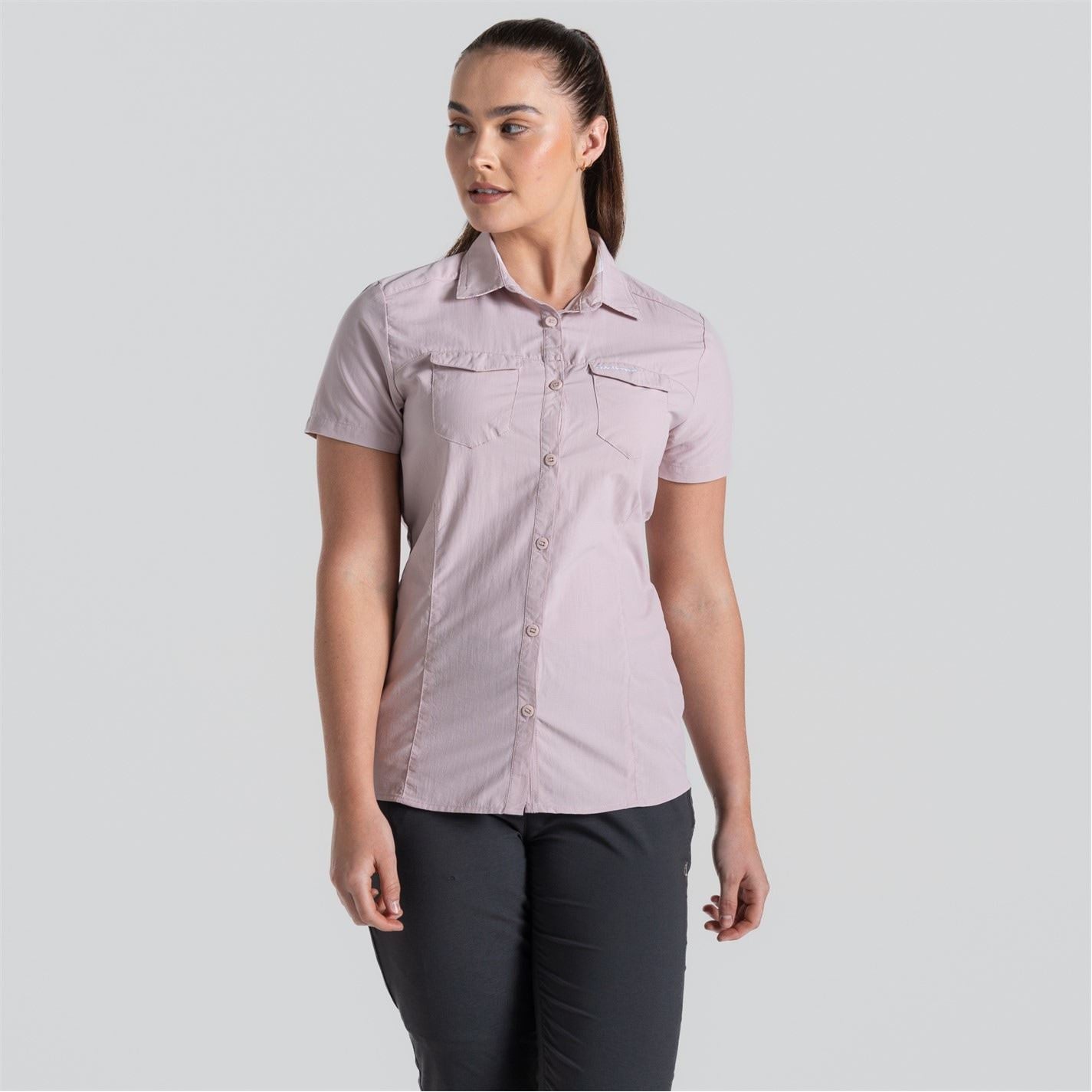 Craghoppers Collared Neck Short Sleeve Regular Fit Shirt