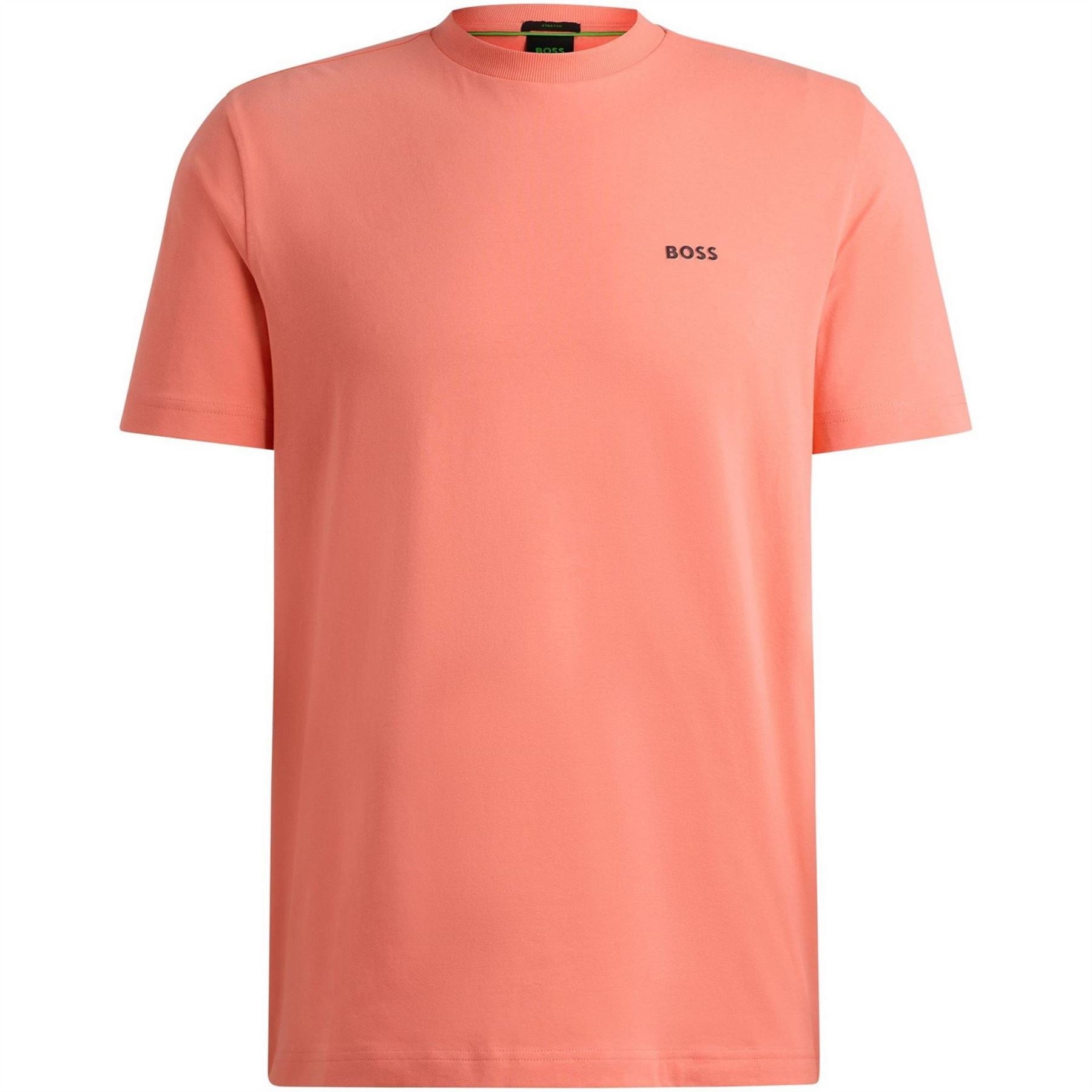 Boss BOSS GREEN T Shirt with Logo Design Stretch Cotton